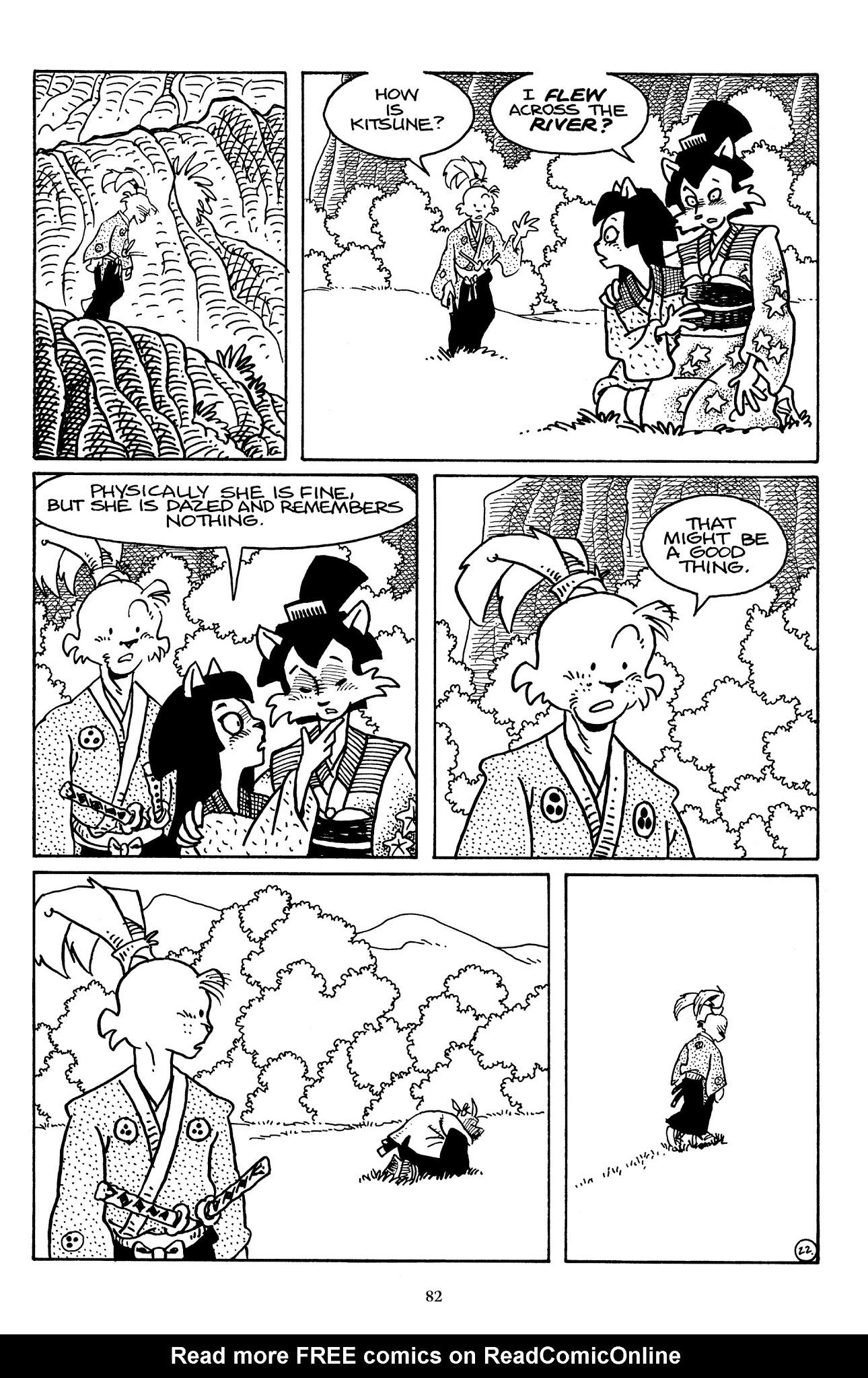 Read online The Usagi Yojimbo Saga comic -  Issue # TPB 7 - 80