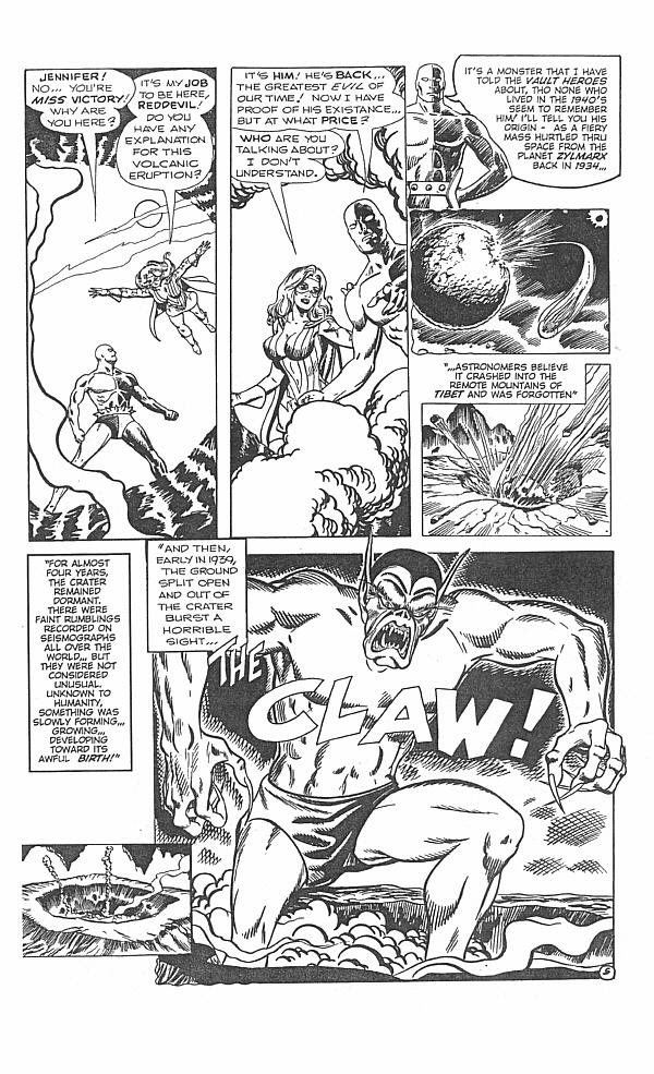 Read online FemForce Versus The Claw comic -  Issue # Full - 7