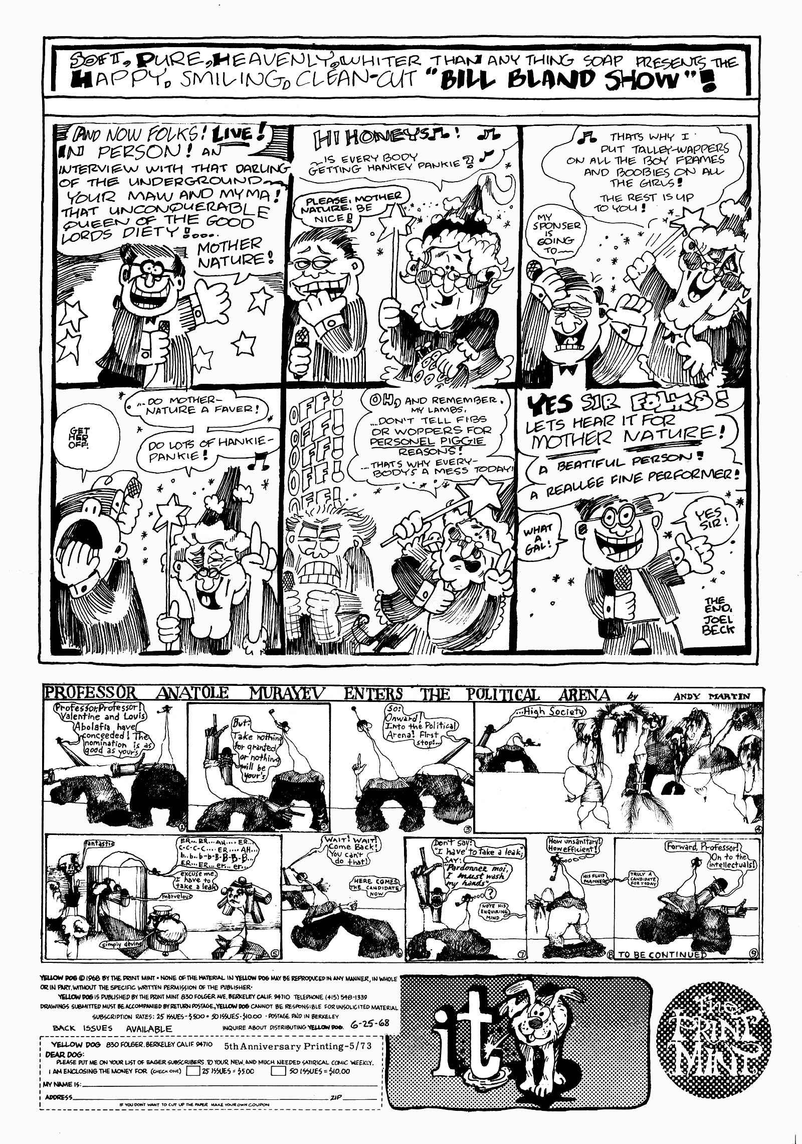 Read online Yellow Dog comic -  Issue #3 - 4