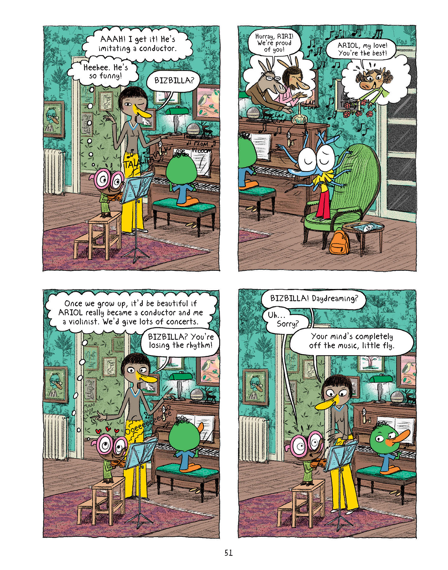 Read online Ariol comic -  Issue # TPB 8 - 53