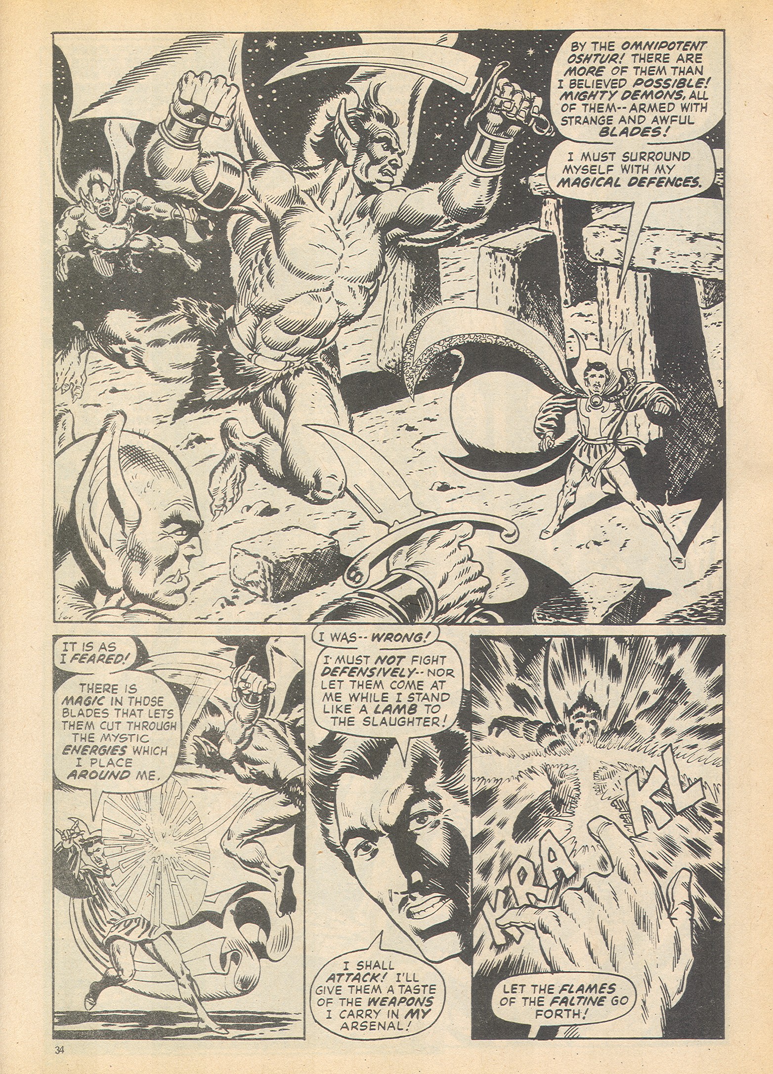 Read online The Avengers (1973) comic -  Issue #112 - 34