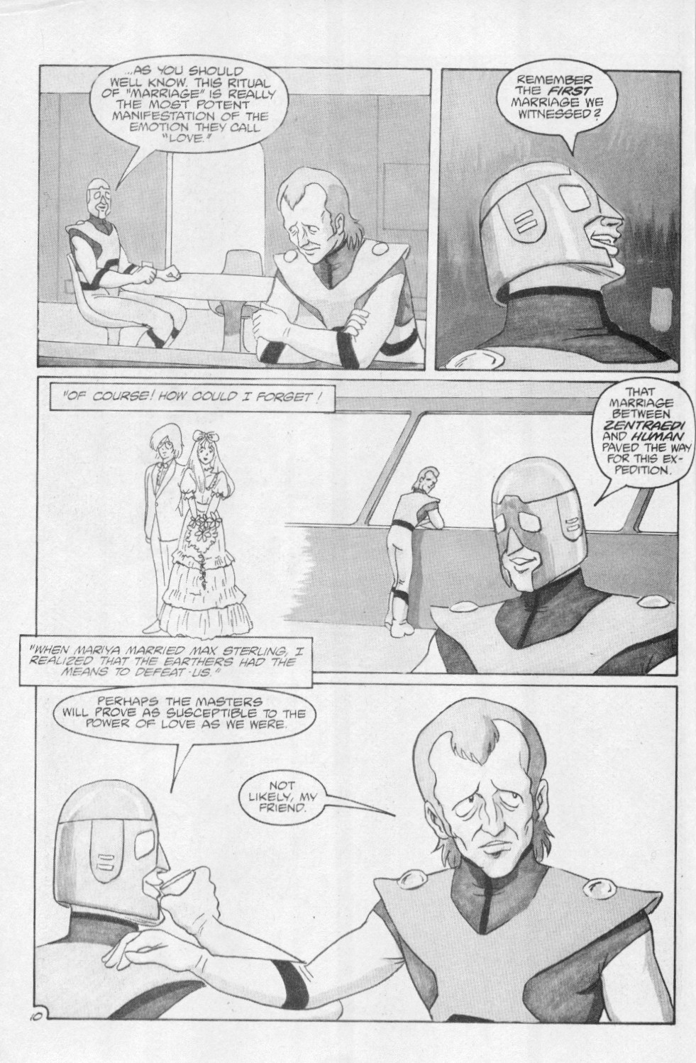 Read online Robotech II: The Sentinels comic -  Issue # _Wedding Special 1 - 12