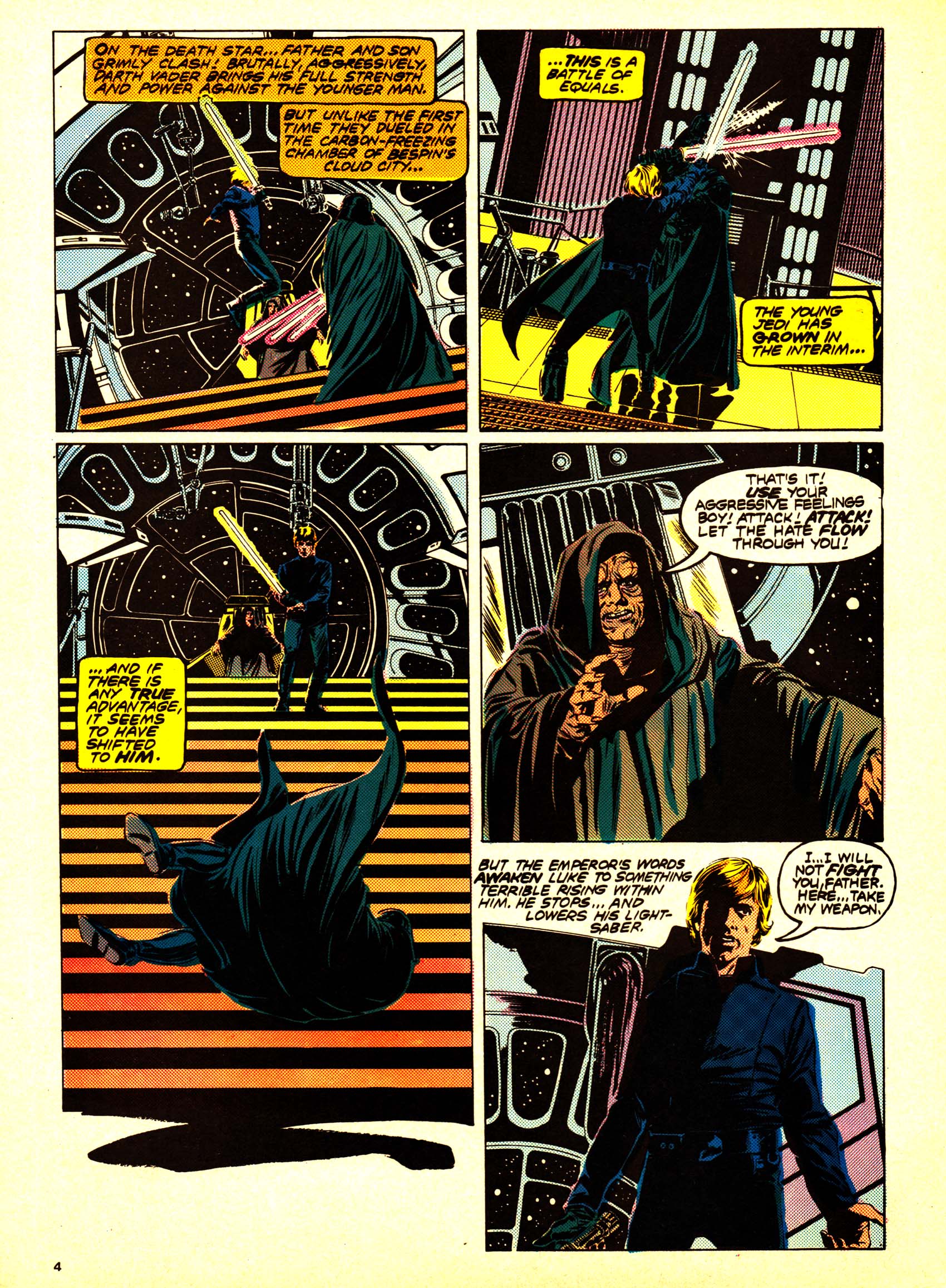 Read online Return of the Jedi comic -  Issue #155 - 4