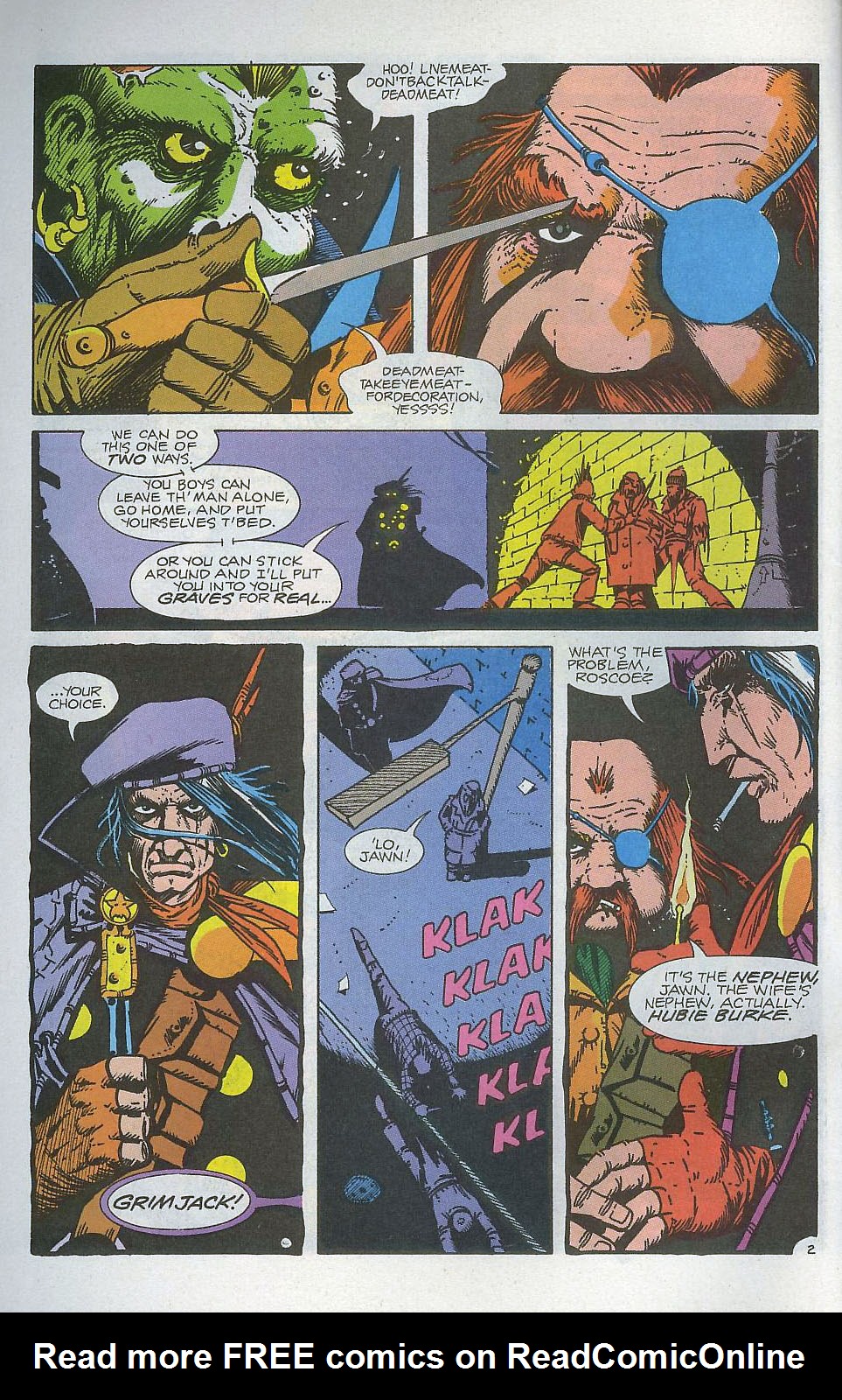 Read online Grimjack comic -  Issue #5 - 3