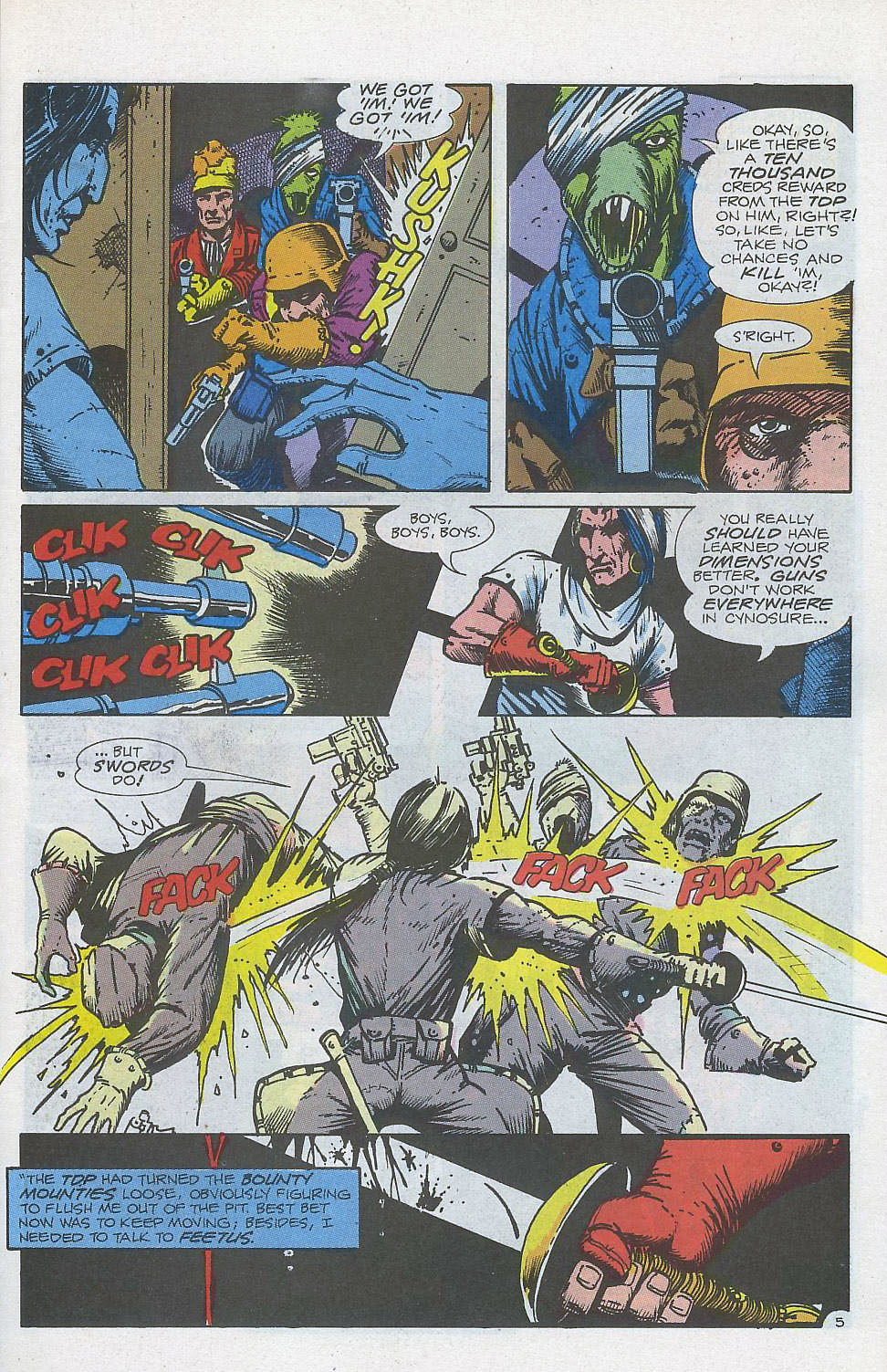 Read online Grimjack comic -  Issue #7 - 6