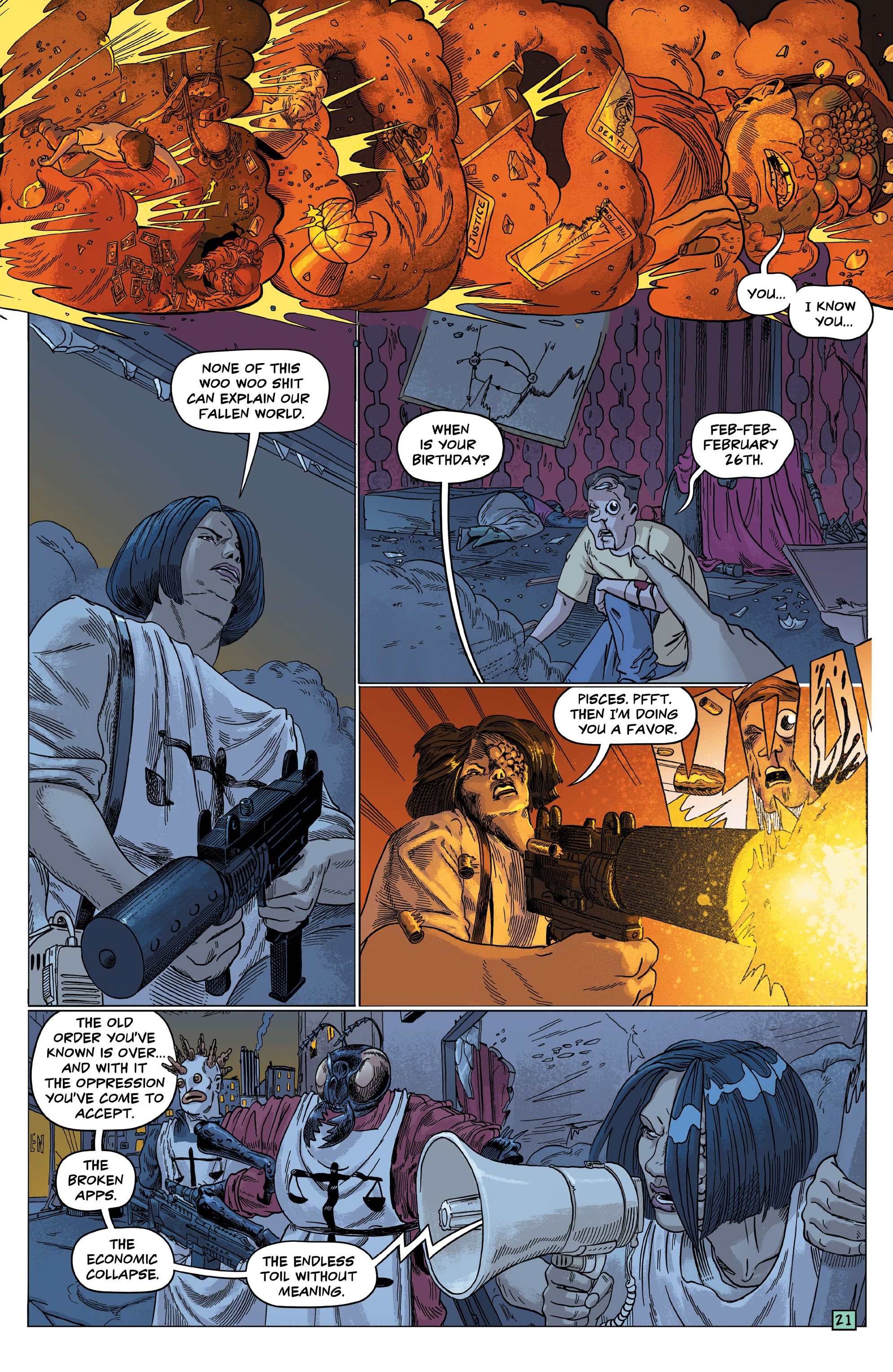Read online Justice Warriors comic -  Issue #3 - 22