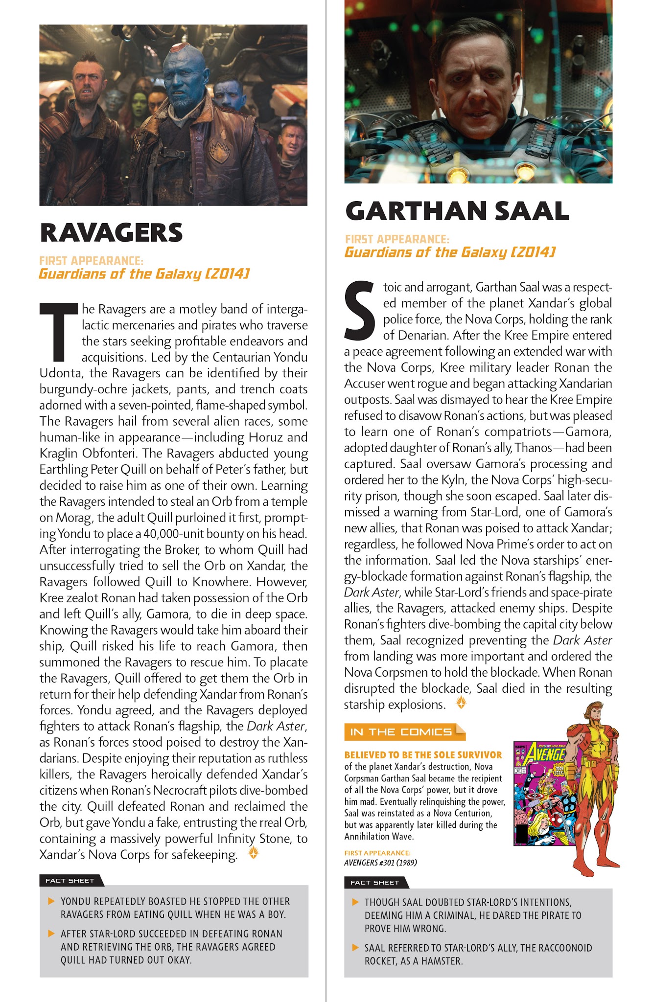 Read online Guidebook to the Marvel Cinematic Universe - Marvel's Guardians of the Galaxy comic -  Issue # Full - 24