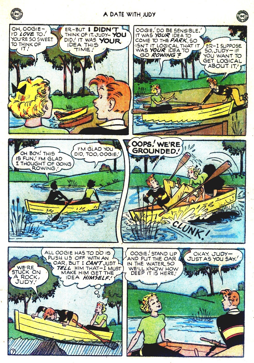 Read online A Date with Judy comic -  Issue #14 - 9
