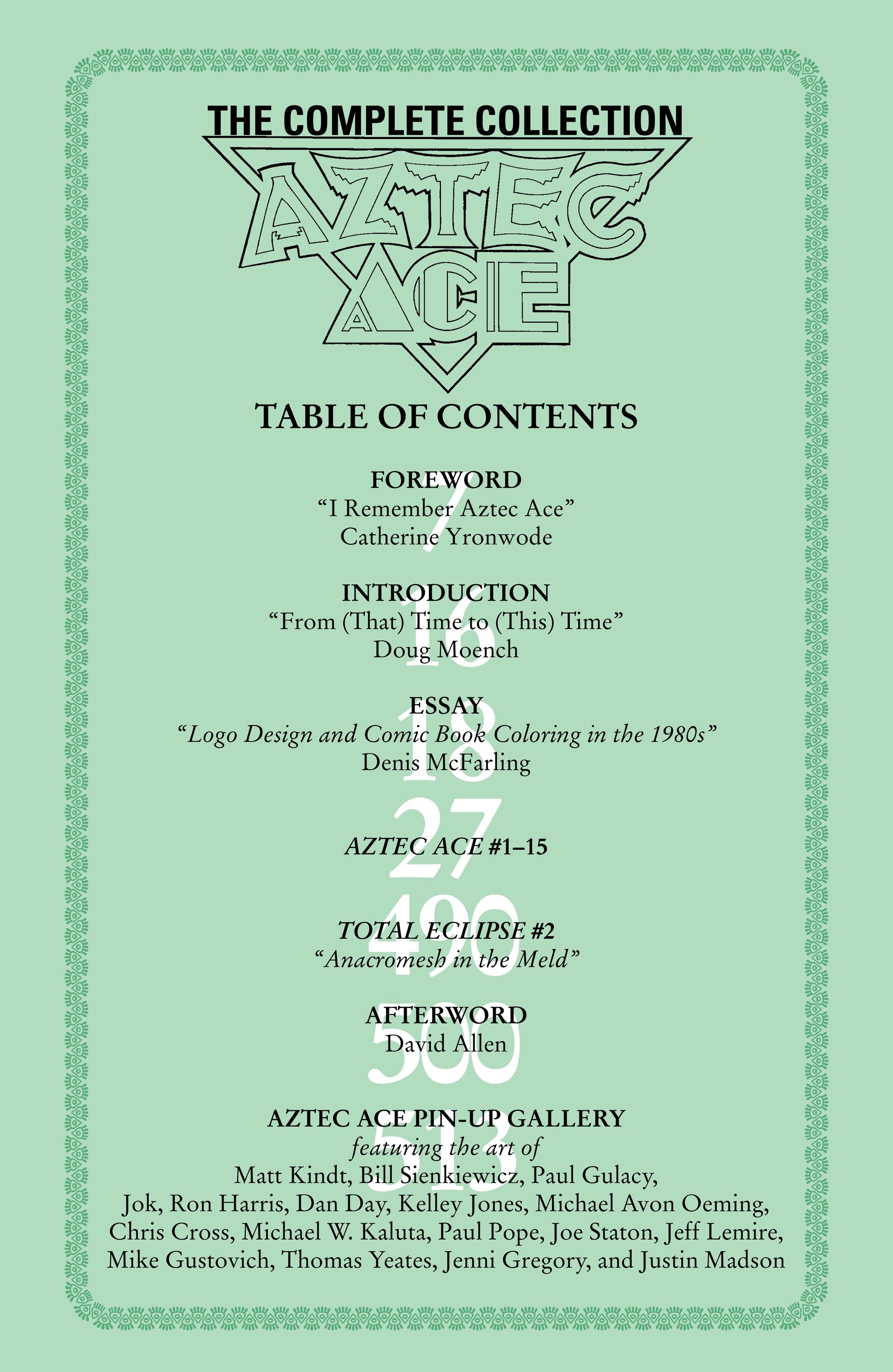 Read online Aztec Ace comic -  Issue # _The Complete Collection (Part 1) - 7