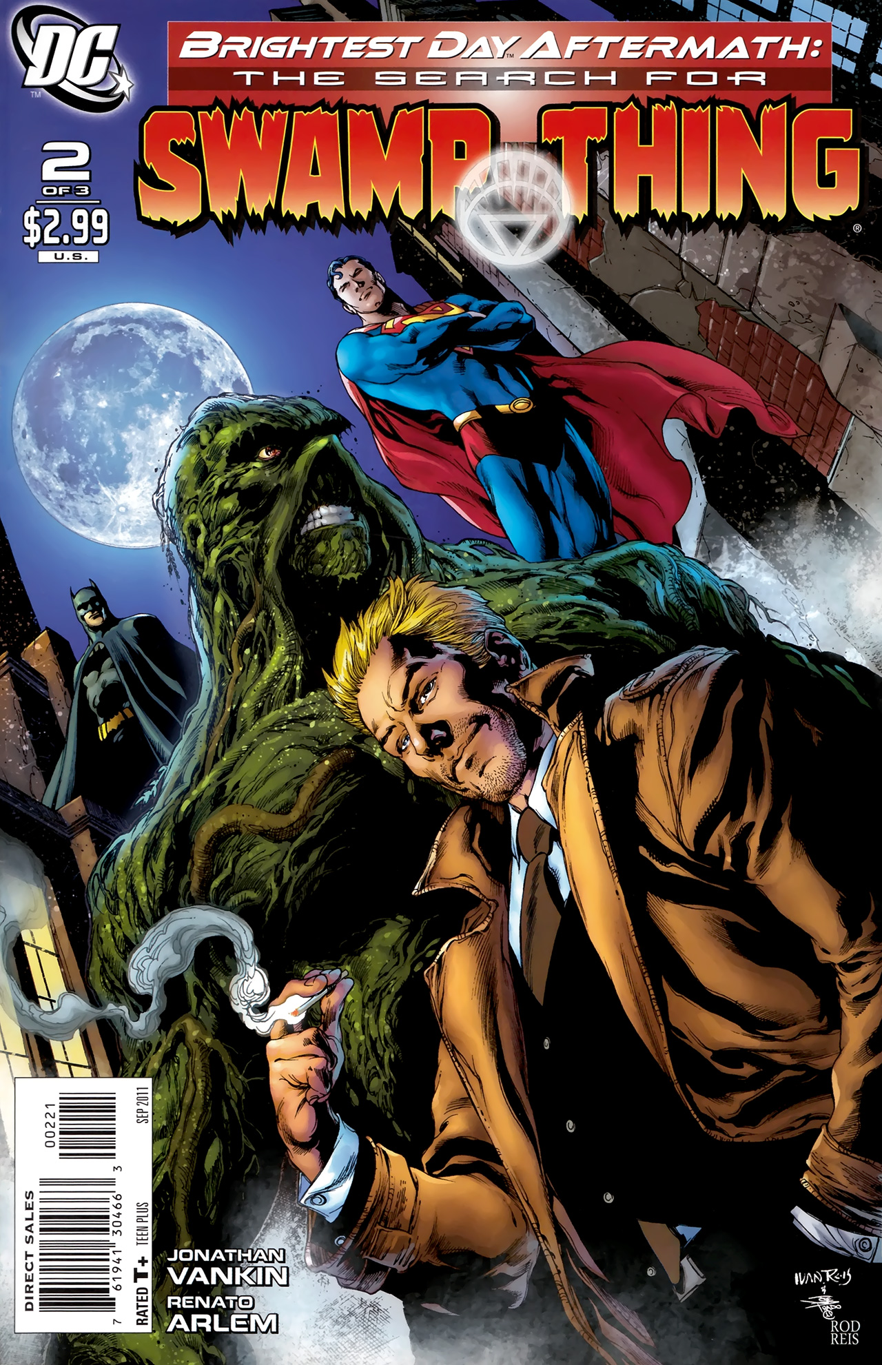 Read online Brightest Day Aftermath: The Search for Swamp Thing comic -  Issue #2 - 2