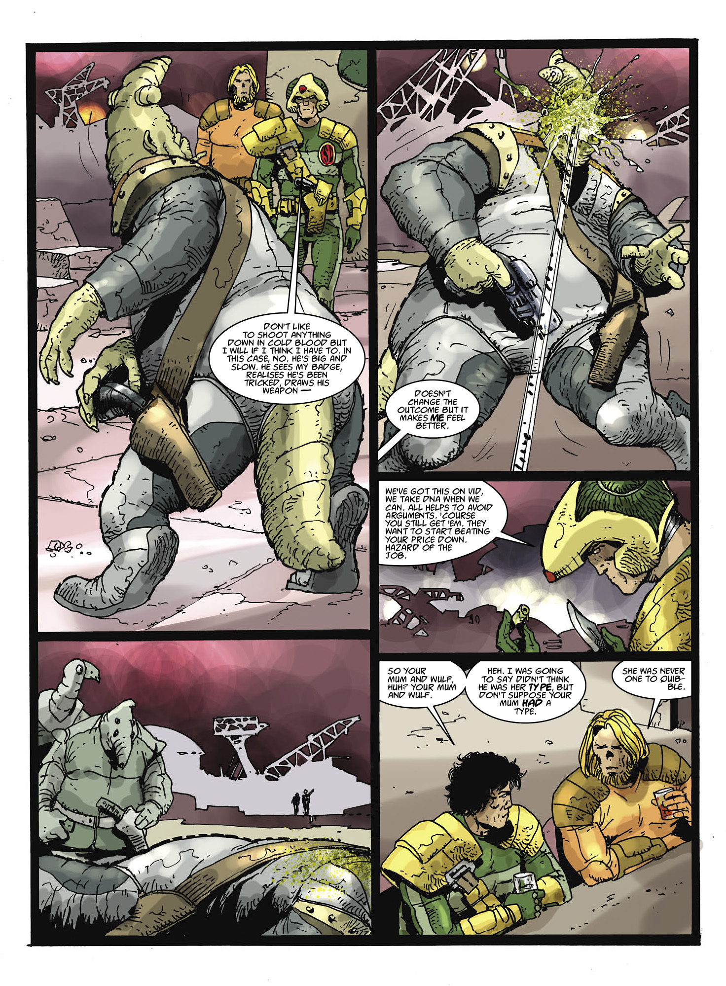 Read online Strontium Dog: The Son comic -  Issue # TPB - 50