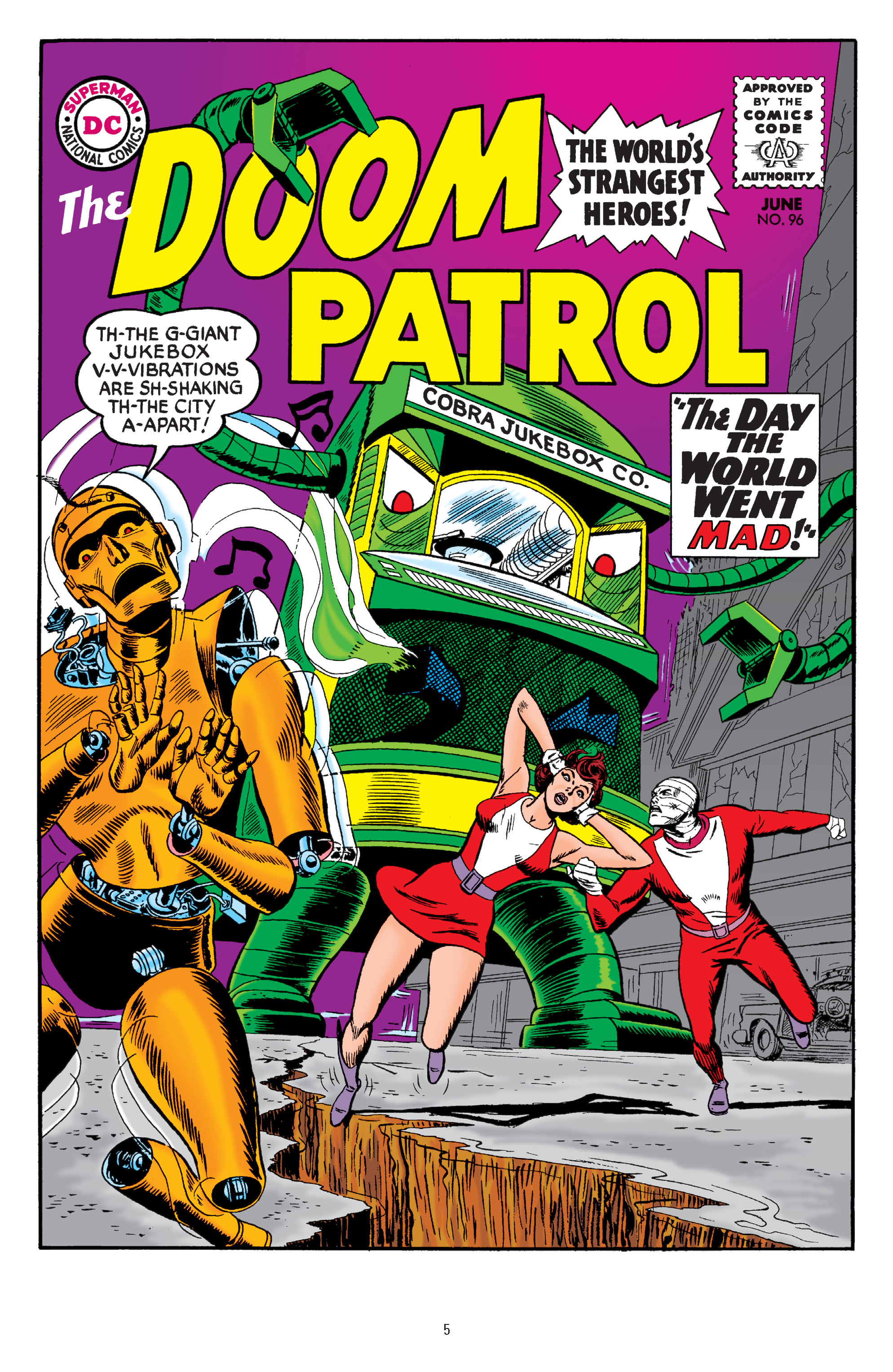 Read online Doom Patrol: The Silver Age comic -  Issue # TPB 2 (Part 1) - 5