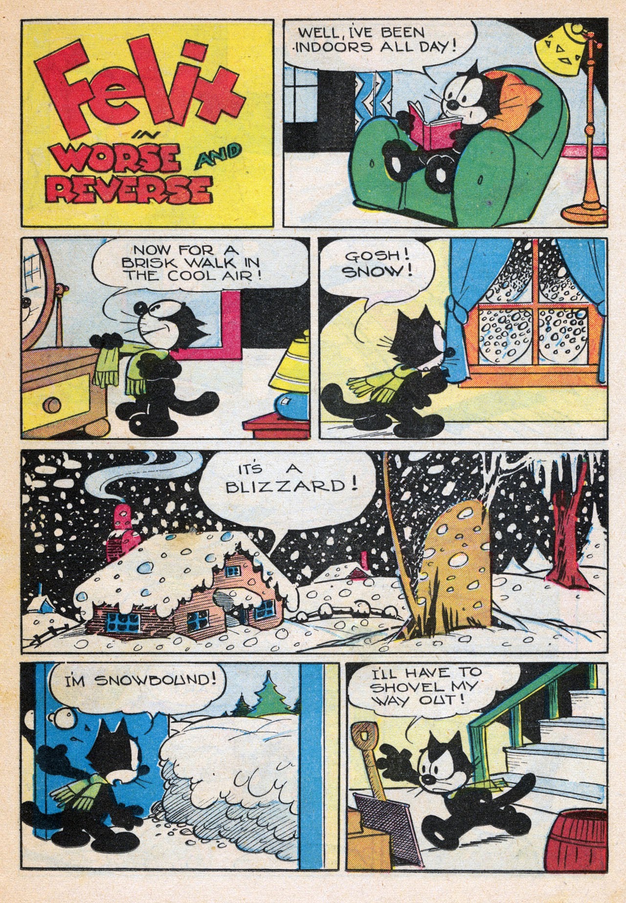 Read online Felix the Cat (1948) comic -  Issue #19 - 19