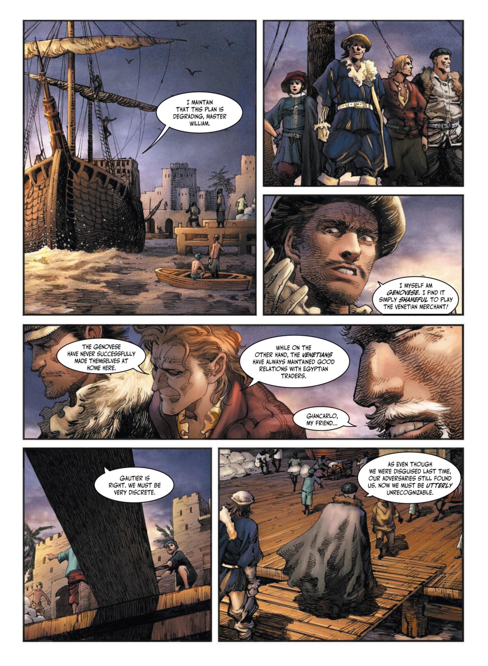 Read online Crusades comic -  Issue #1 - 101