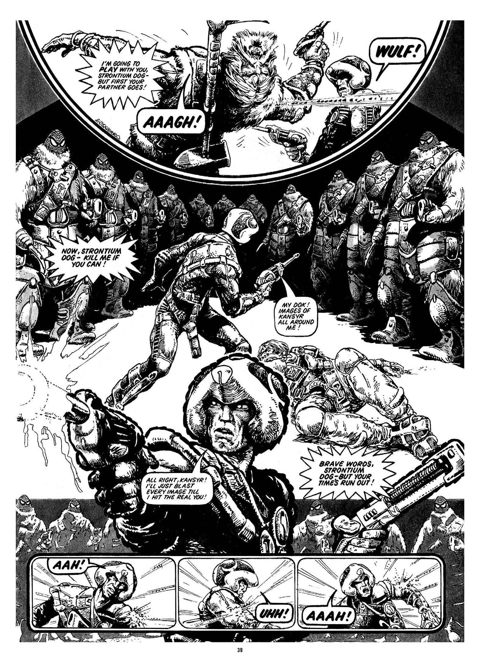 Read online Strontium Dog Search and Destroy: The Starlord Years comic -  Issue # TPB - 39