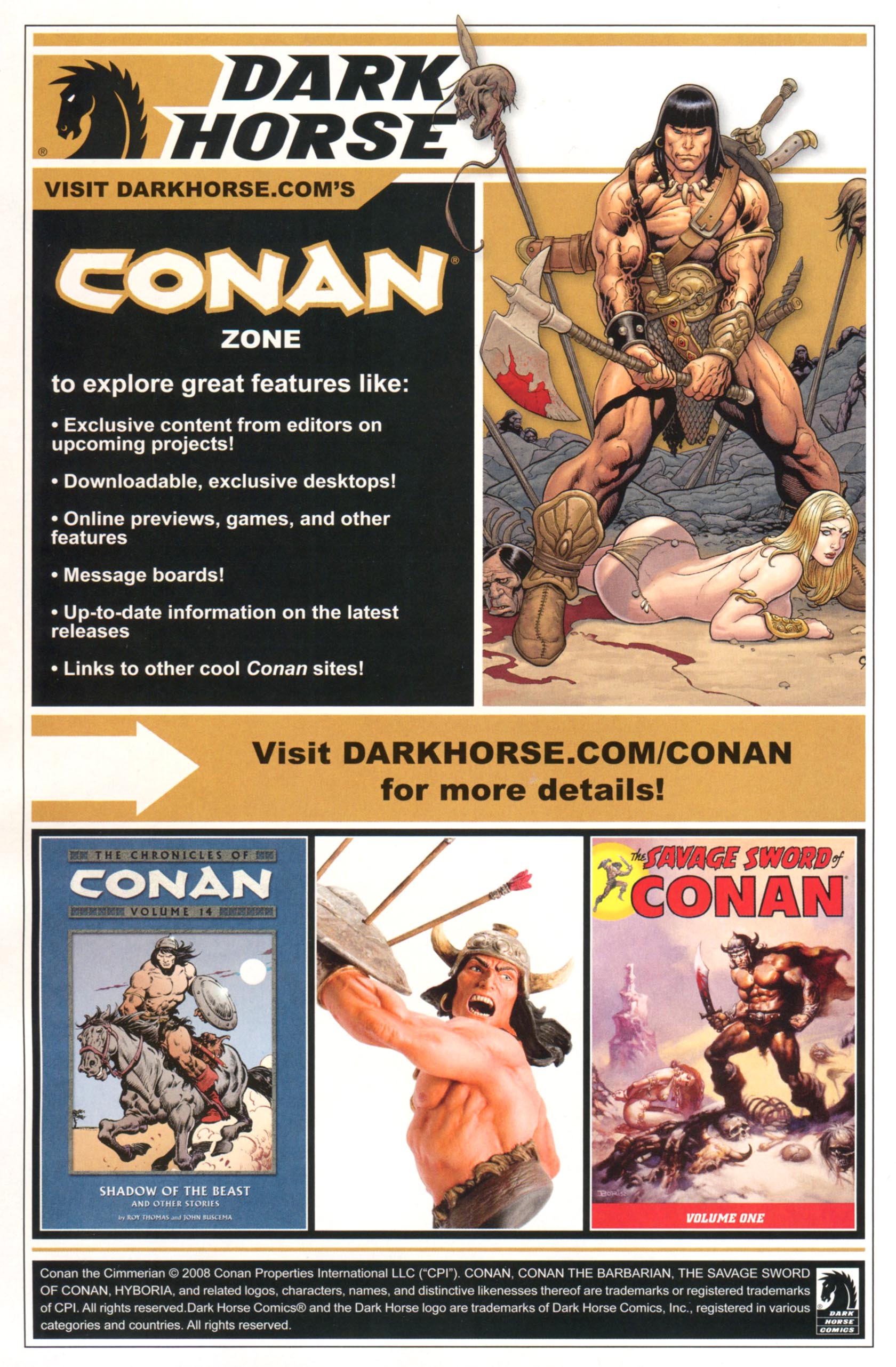 Read online Conan The Cimmerian comic -  Issue #7 - 12