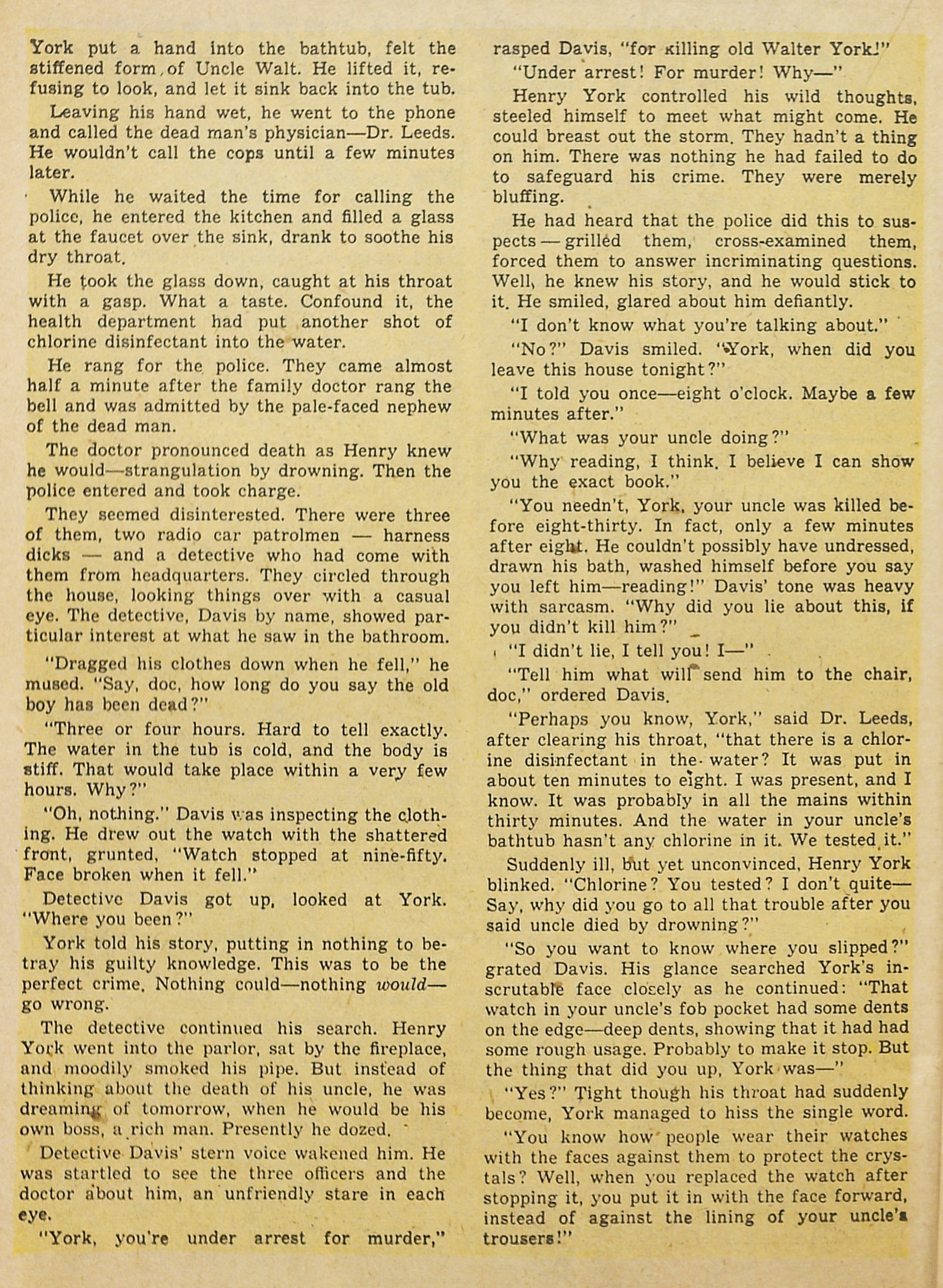 Read online Super-Mystery Comics comic -  Issue #42 - 34