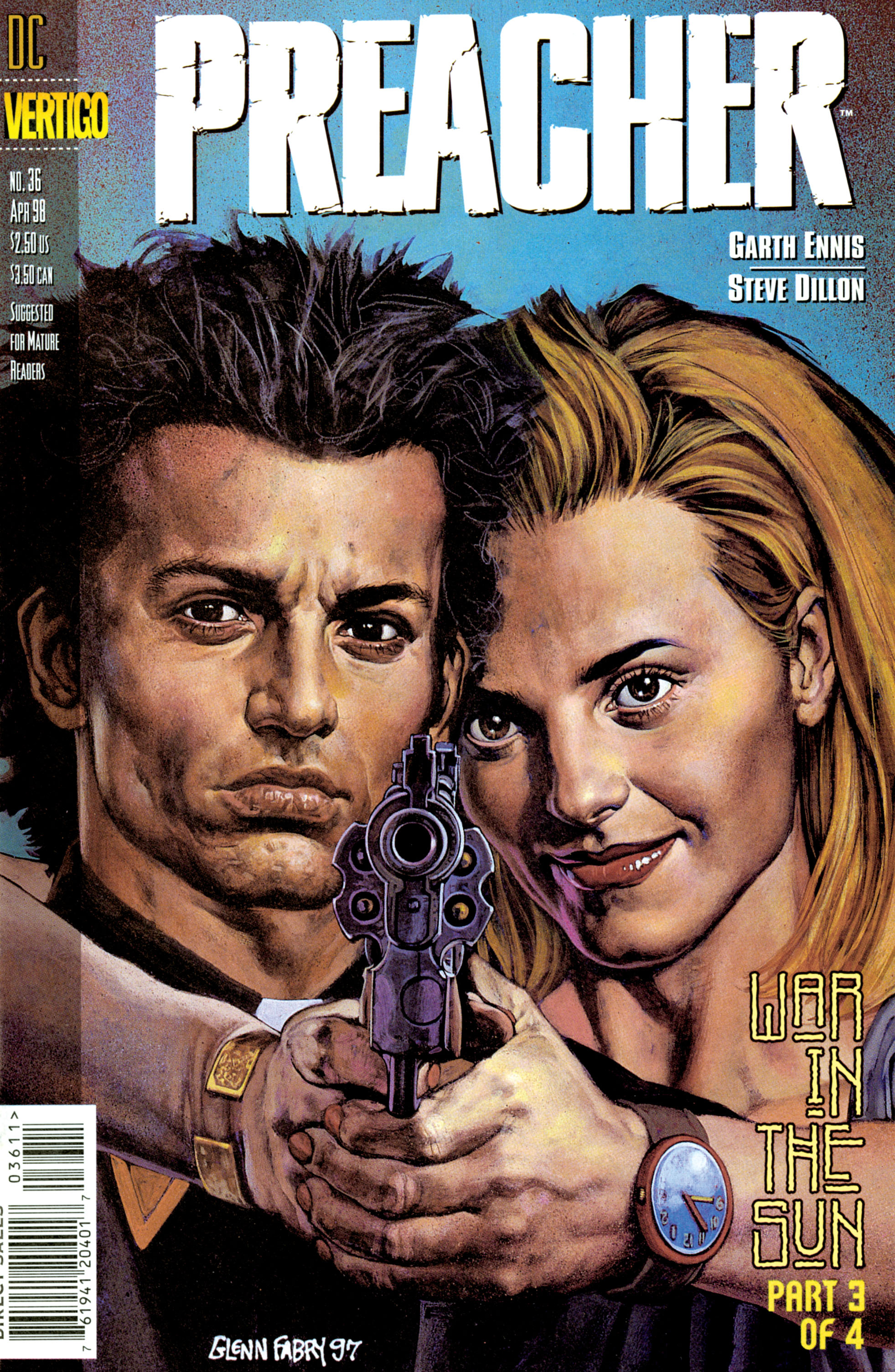 Read online Preacher comic -  Issue #36 - 1