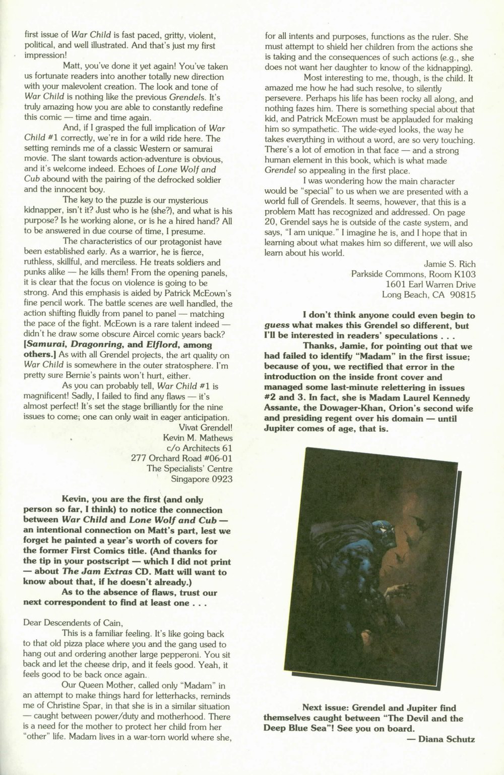 Read online Grendel: War Child comic -  Issue #3 - 31