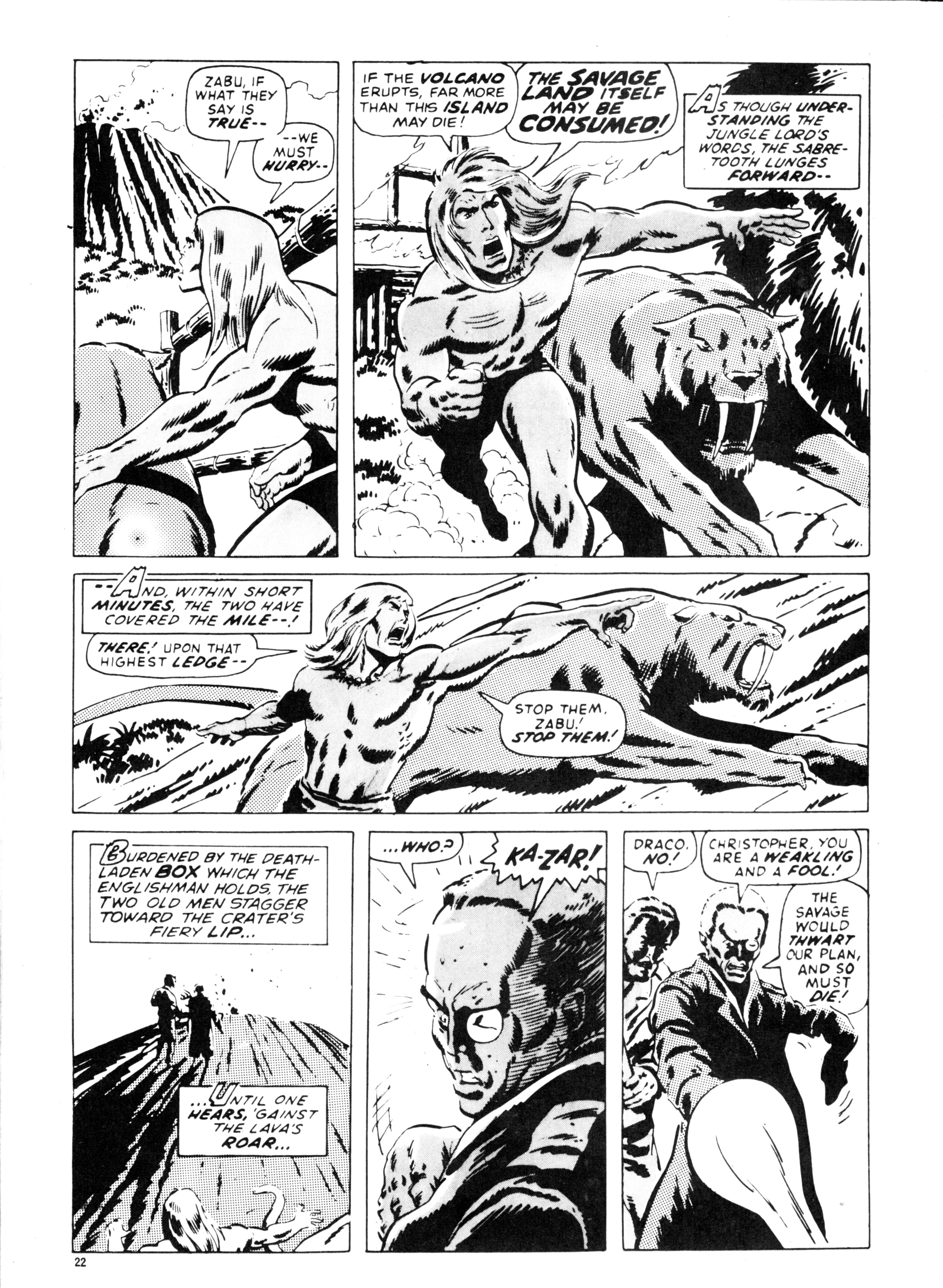 Read online Planet of the Apes (1974) comic -  Issue #11 - 22