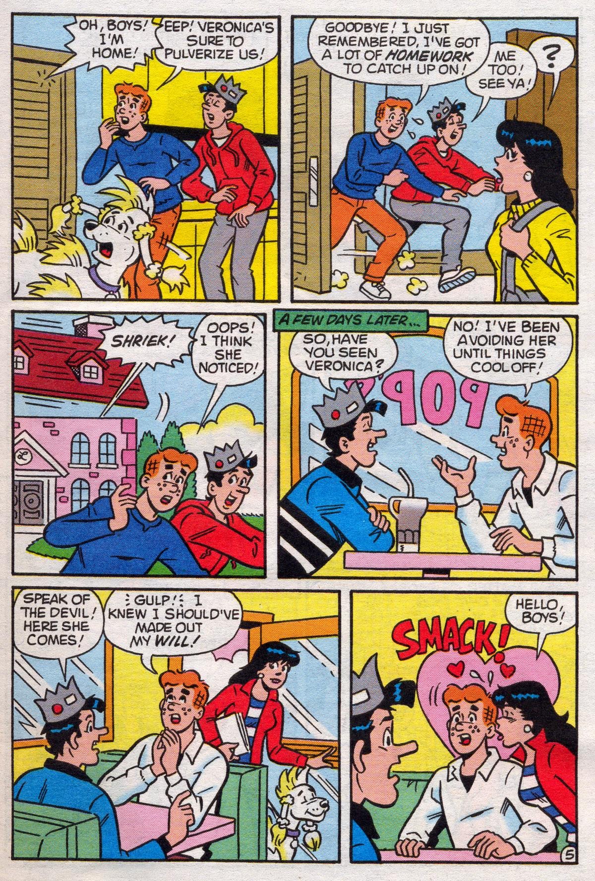 Read online Archie's Double Digest Magazine comic -  Issue #159 - 141