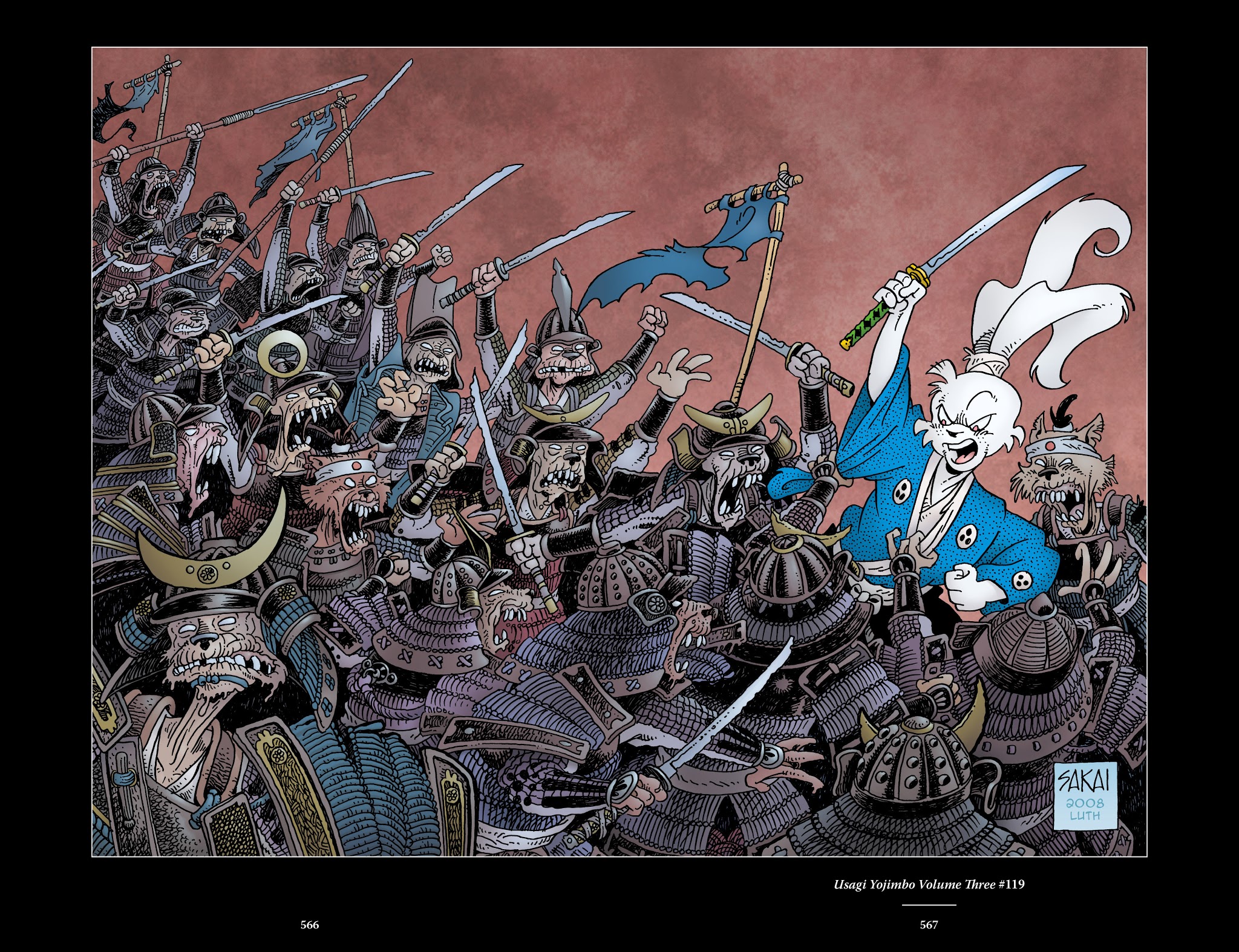 Read online The Usagi Yojimbo Saga comic -  Issue # TPB 7 - 558