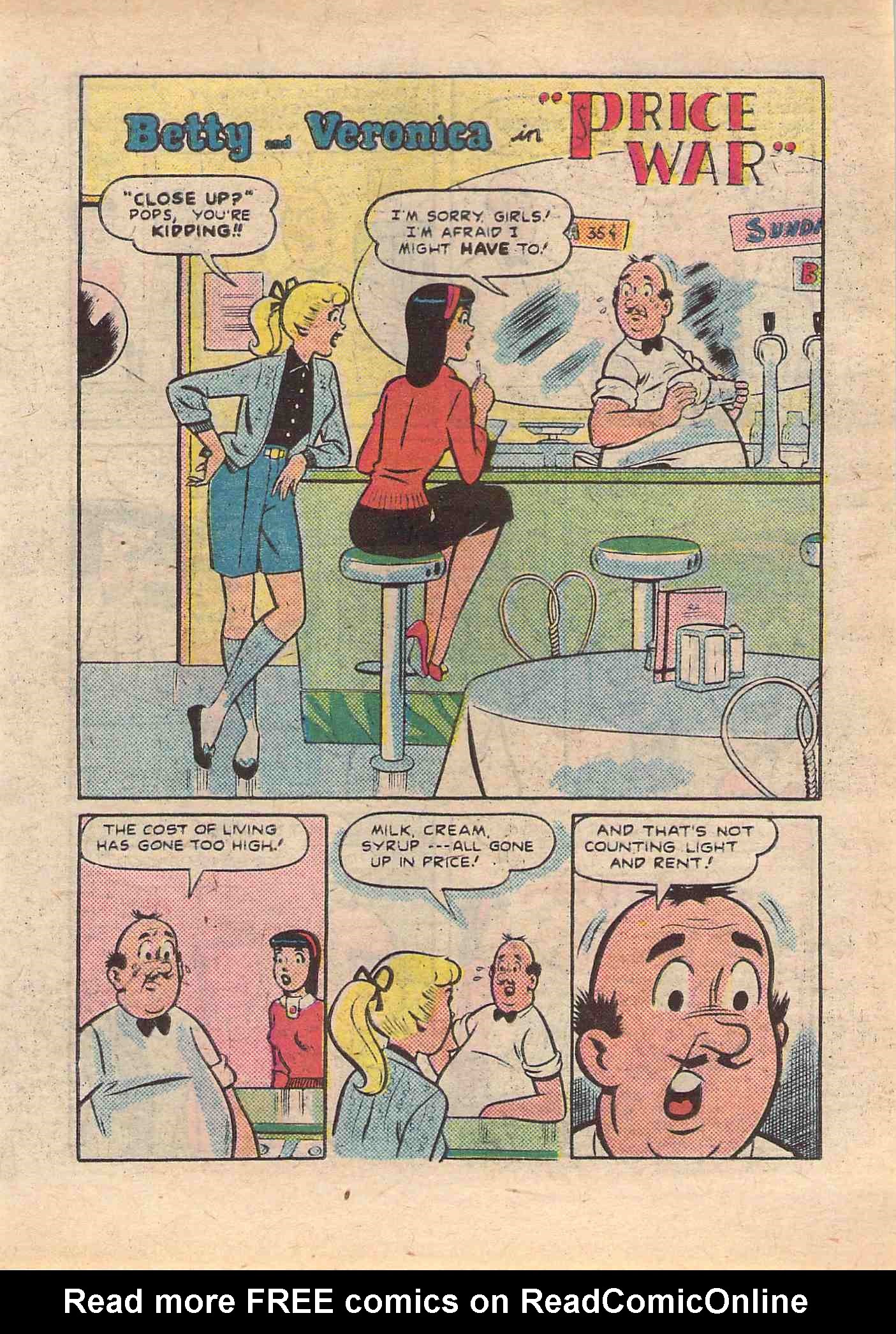 Read online Archie's Double Digest Magazine comic -  Issue #21 - 150