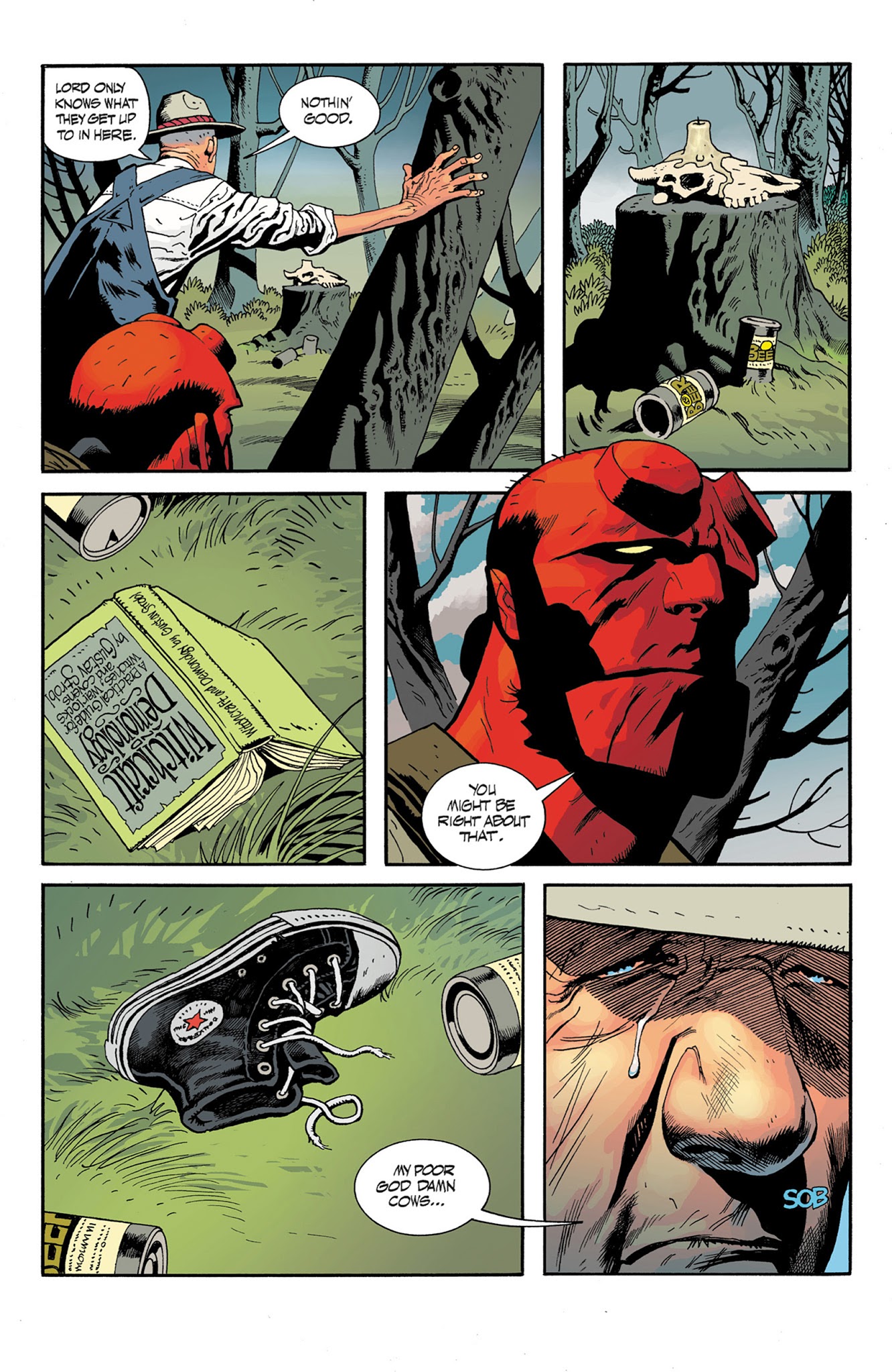 Read online Hellboy: The Bride Of Hell  and Others comic -  Issue # TPB - 159