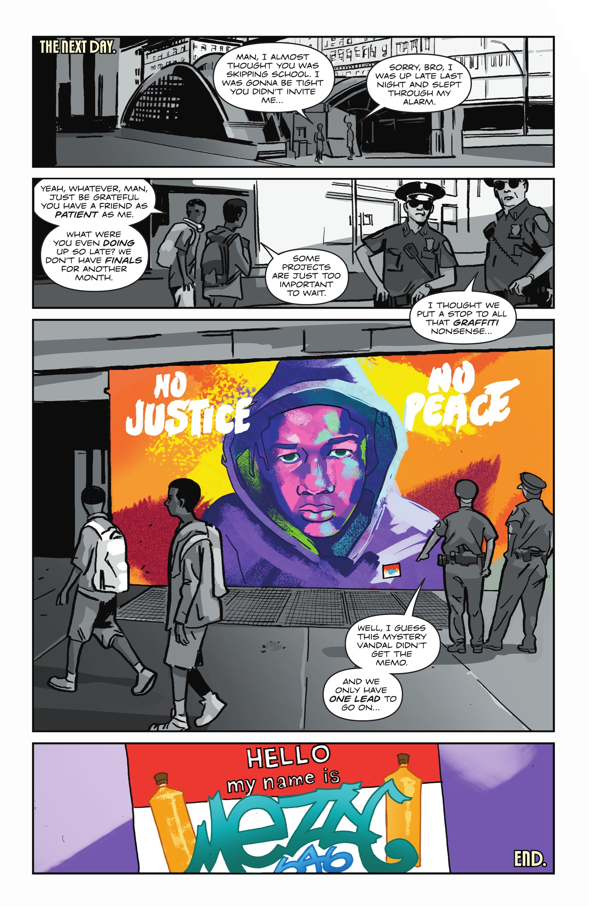 Read online Represent! comic -  Issue #7 - 12