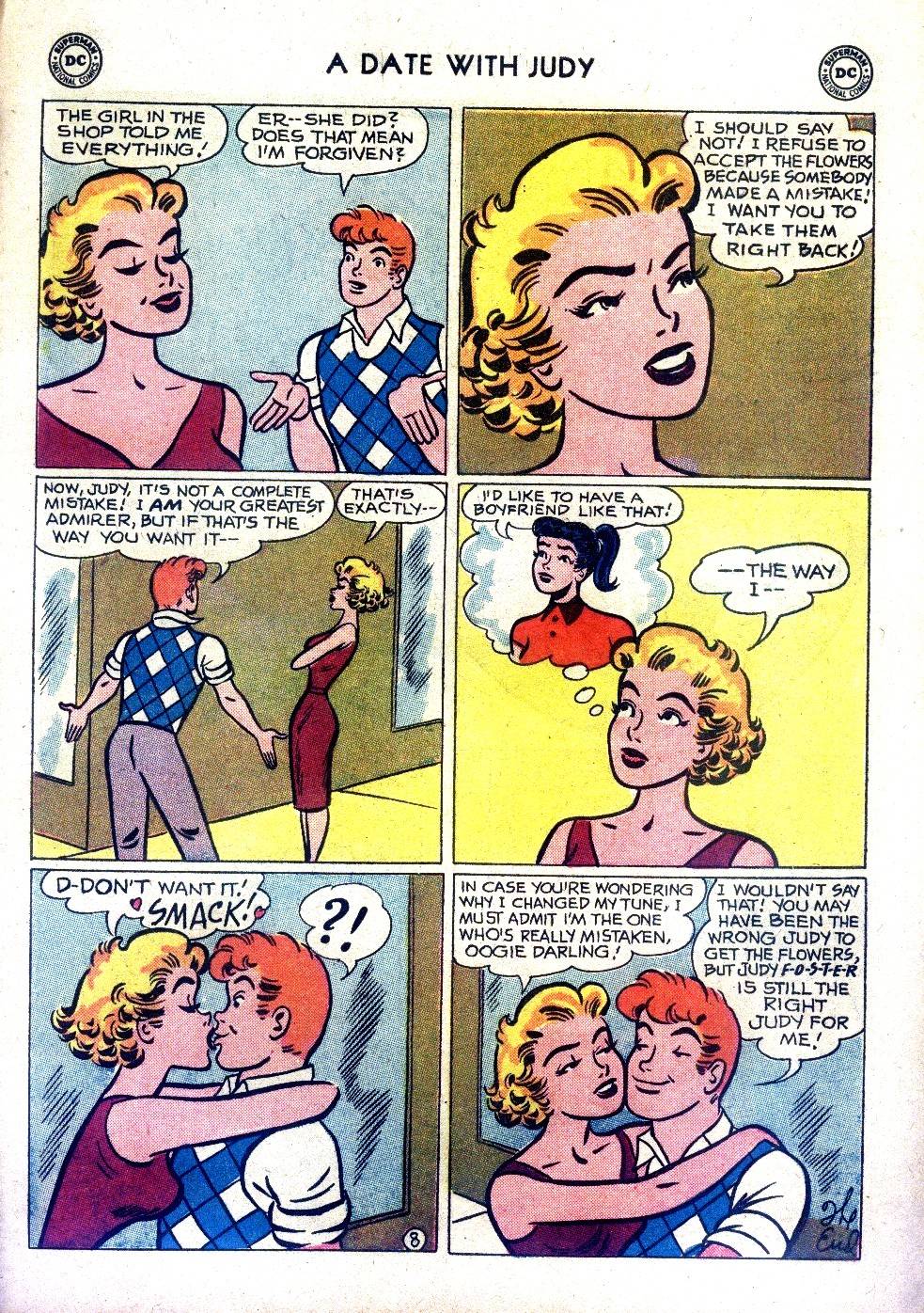 Read online A Date with Judy comic -  Issue #73 - 23