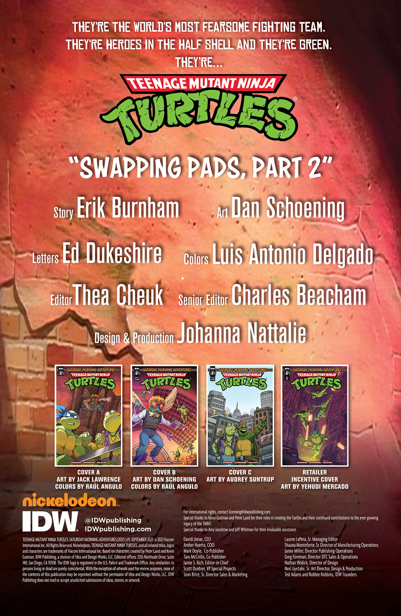 Read online Teenage Mutant Ninja Turtles: Saturday Morning Adventures Continued comic -  Issue #5 - 2