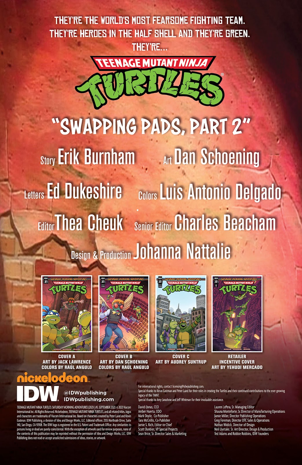 Teenage Mutant Ninja Turtles: Saturday Morning Adventures Continued issue 5 - Page 2