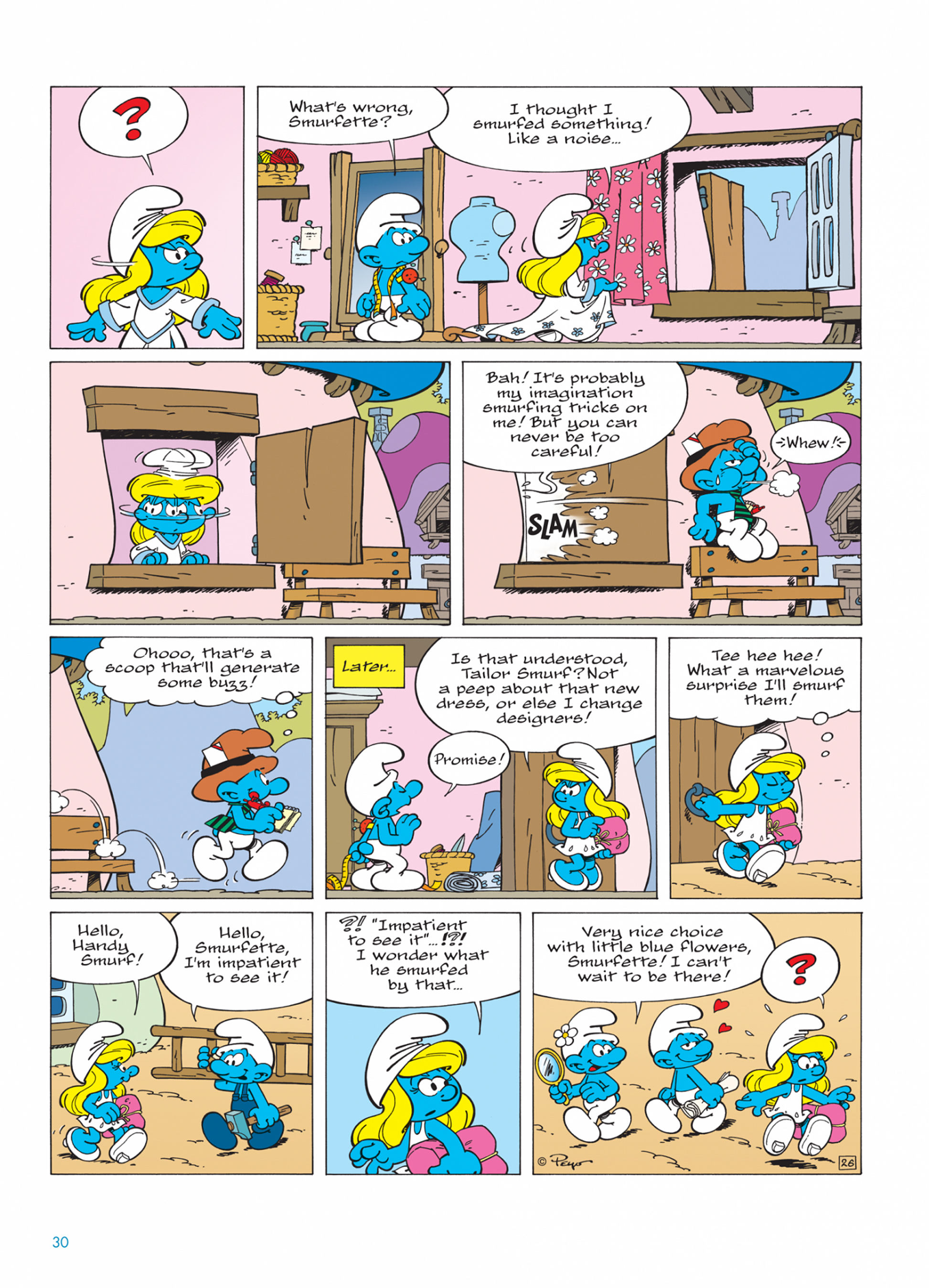 Read online The Smurfs comic -  Issue #24 - 30