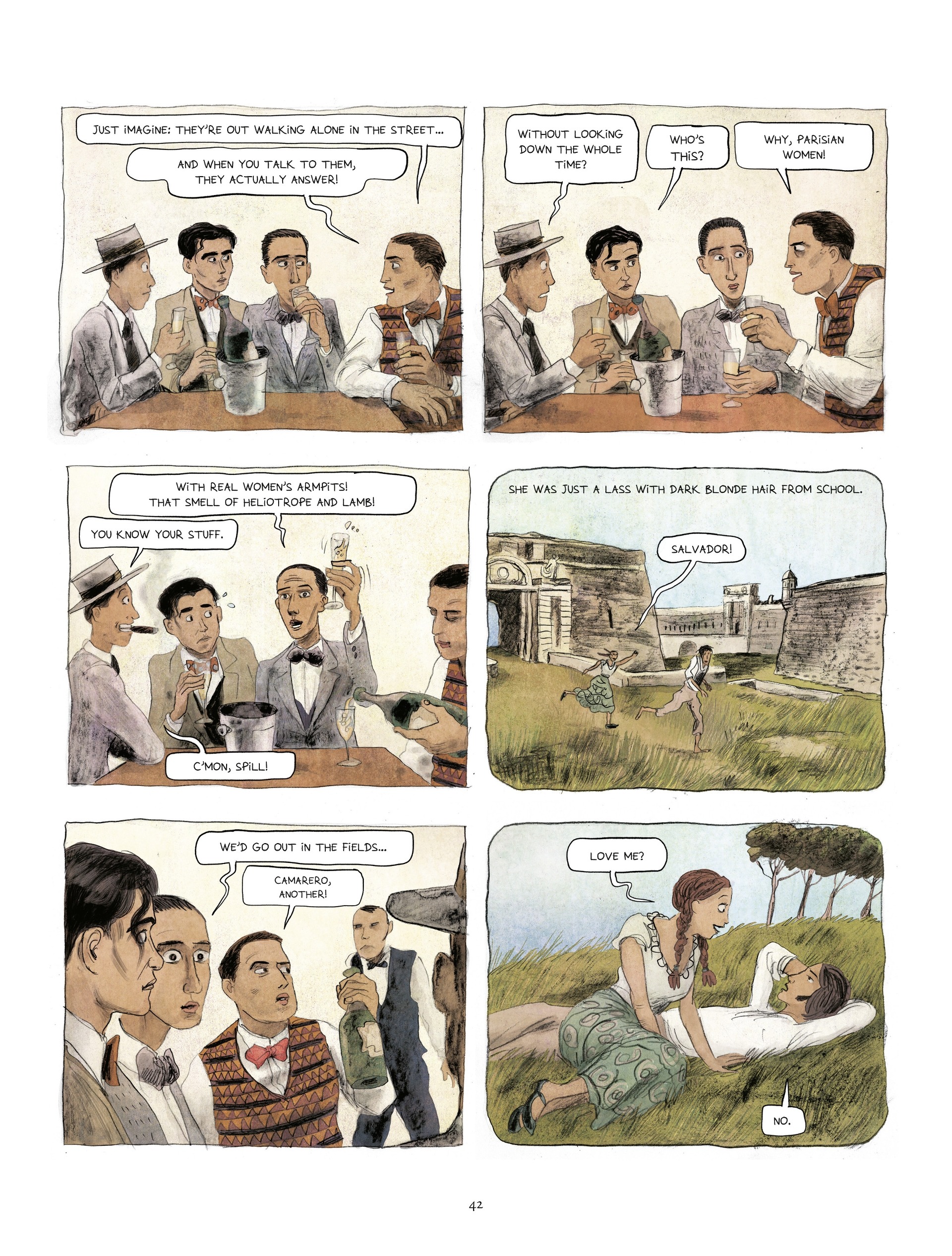 Read online Dalí: Before Gala comic -  Issue # TPB - 44