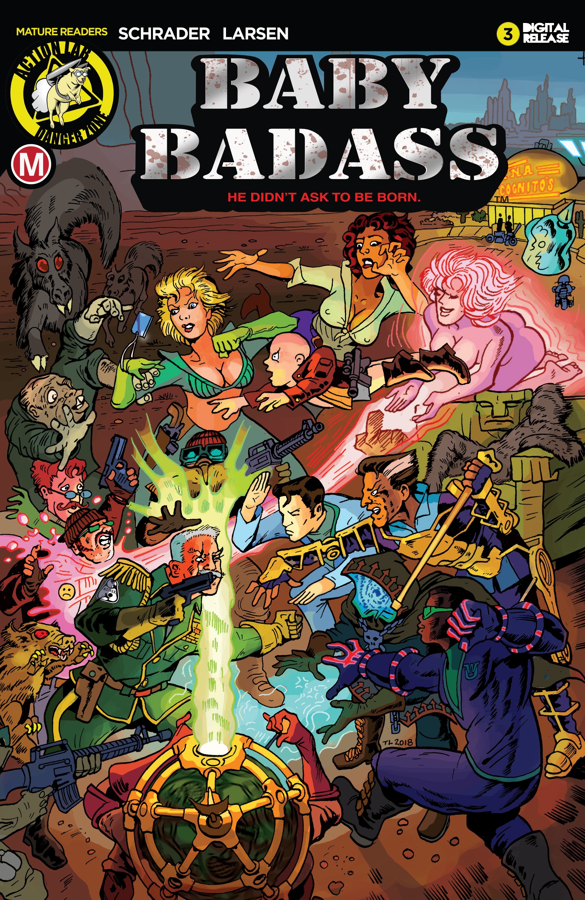 Read online Baby Badass comic -  Issue #3 - 1