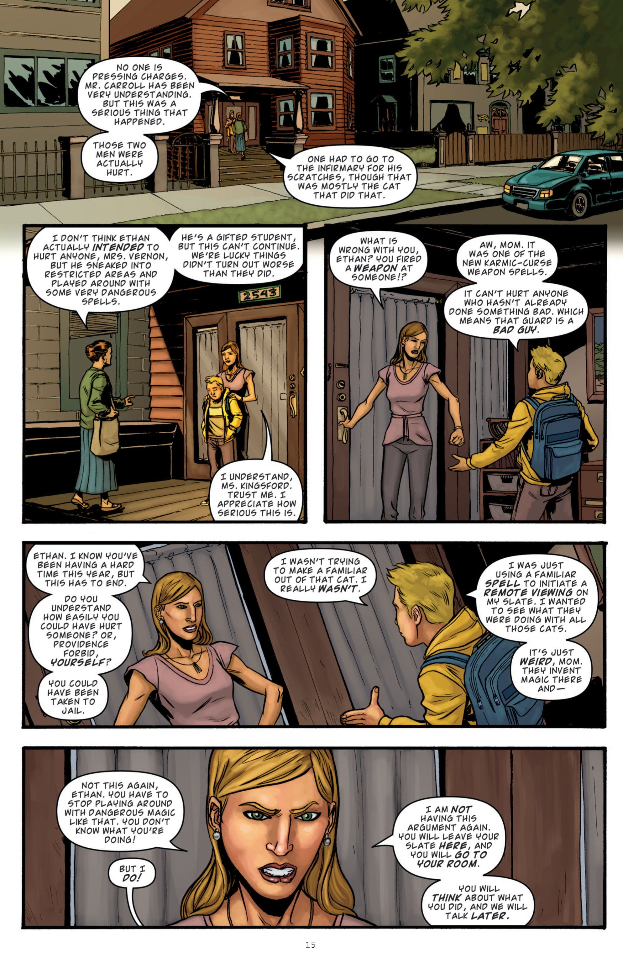 Read online Smoke And Mirrors comic -  Issue #1 - 19