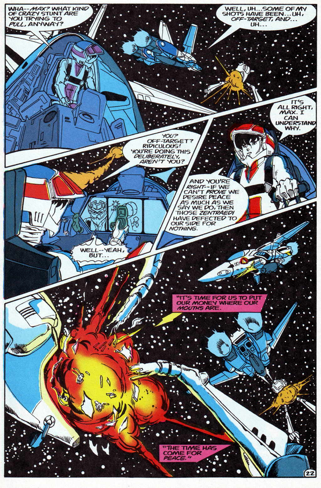 Read online Robotech The Macross Saga comic -  Issue #25 - 23