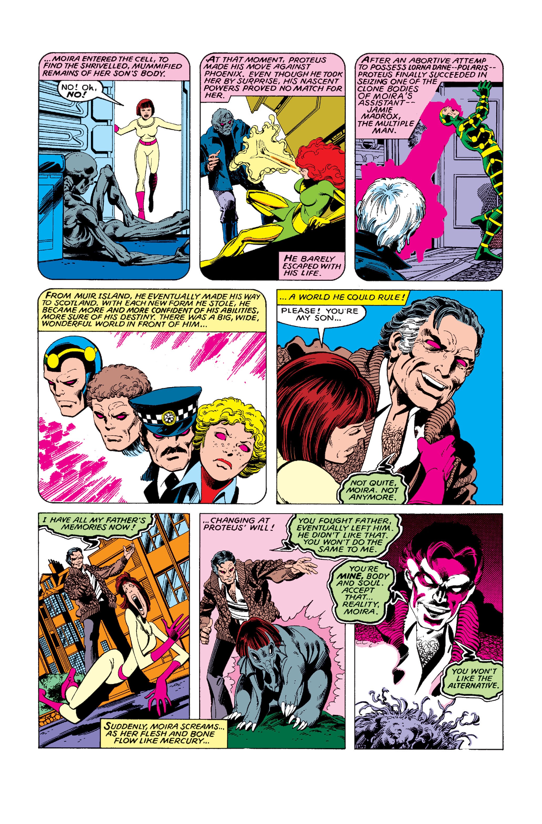 Read online X-Men: Proteus comic -  Issue # TPB - 62