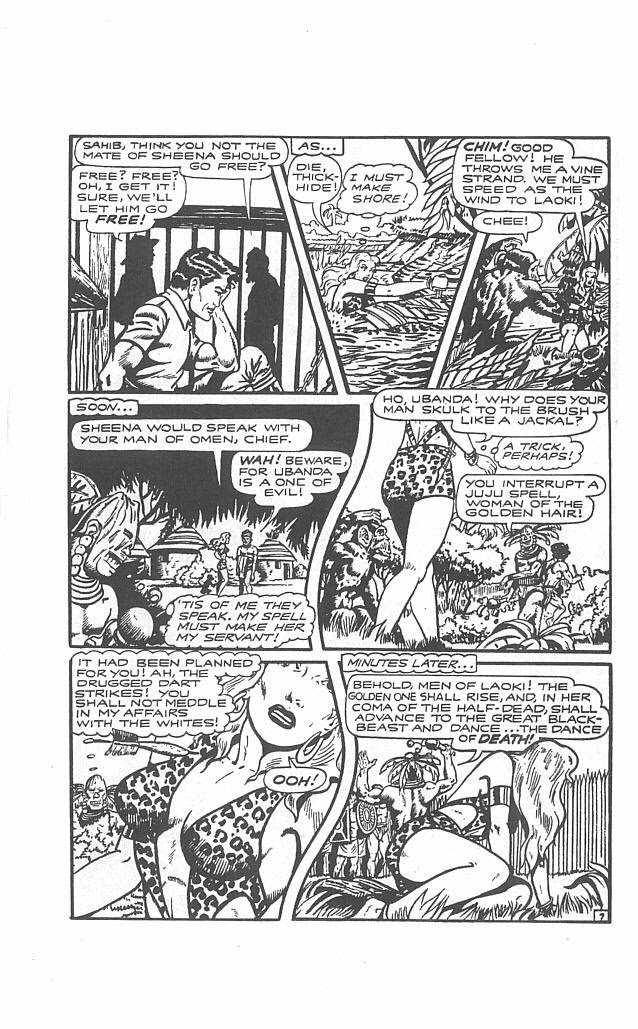 Read online Golden Age Sheena, Queen of the Jungle comic -  Issue # Full - 40