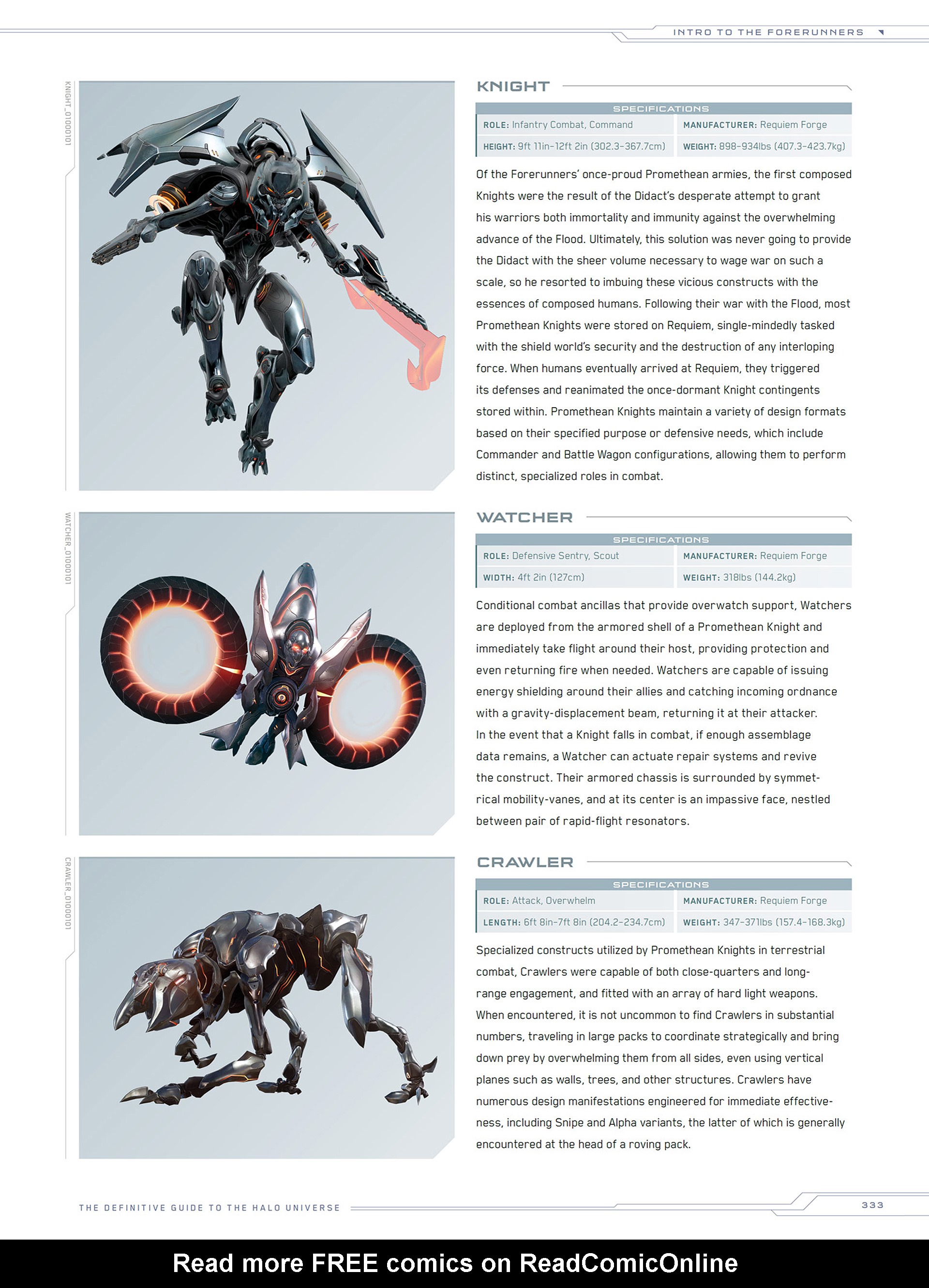Read online Halo Encyclopedia comic -  Issue # TPB (Part 4) - 28