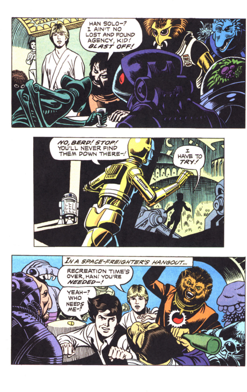 Read online Classic Star Wars: The Early Adventures comic -  Issue #7 - 9