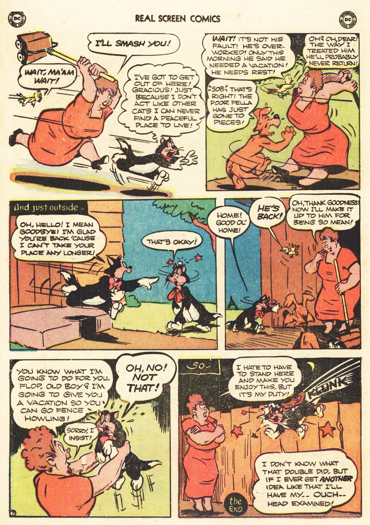 Read online Real Screen Comics comic -  Issue #31 - 36