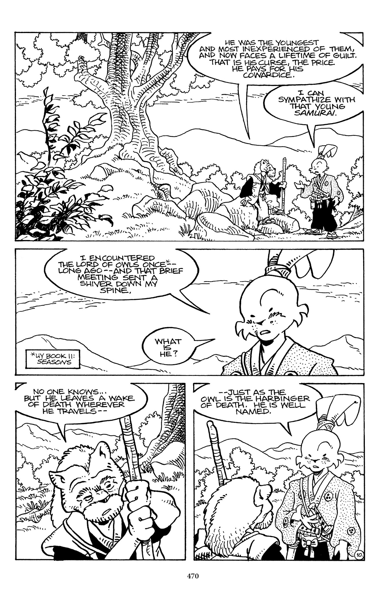 Read online The Usagi Yojimbo Saga comic -  Issue # TPB 7 - 462