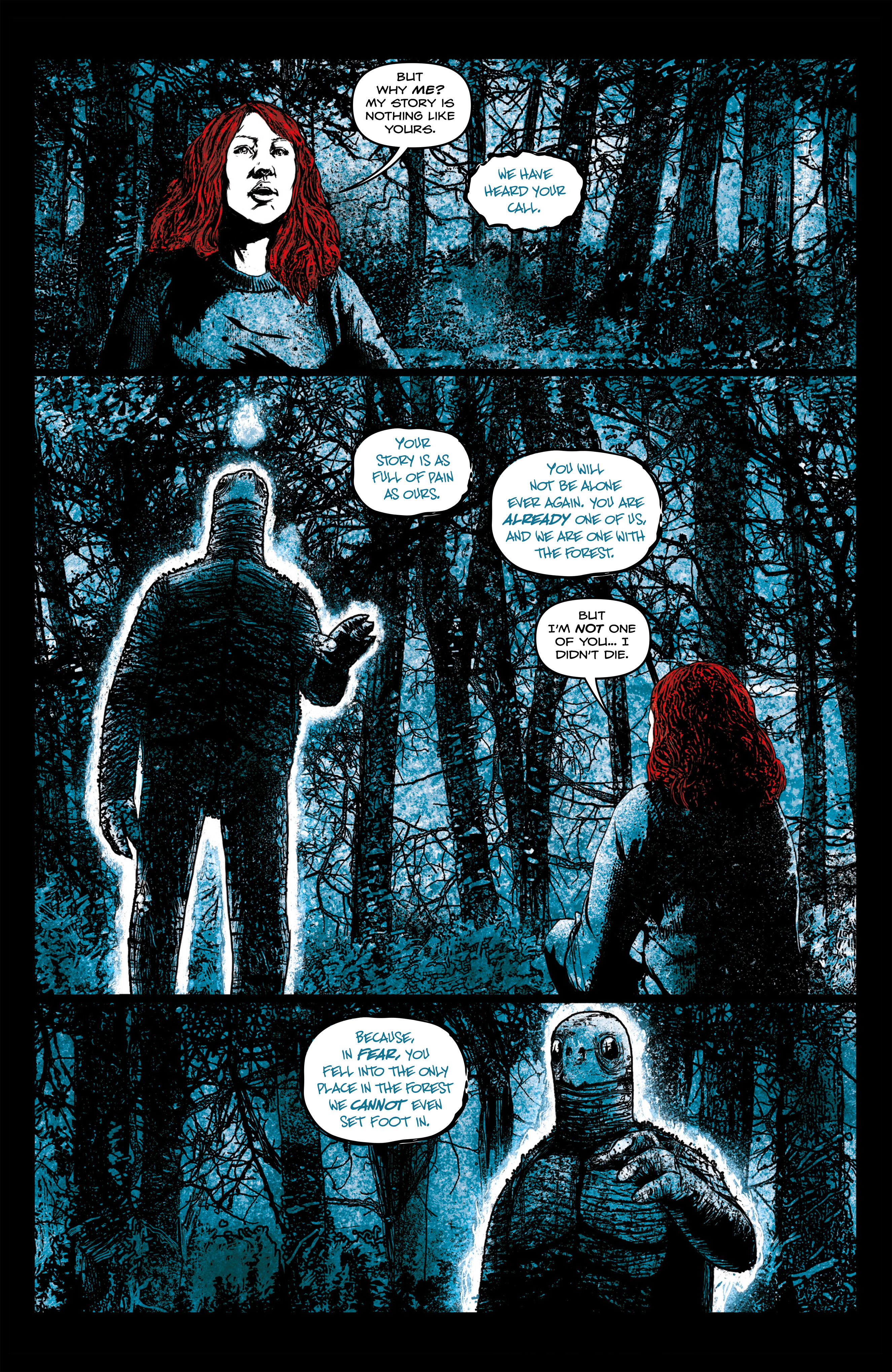 Read online Call of the Suicide Forest comic -  Issue #3 - 14