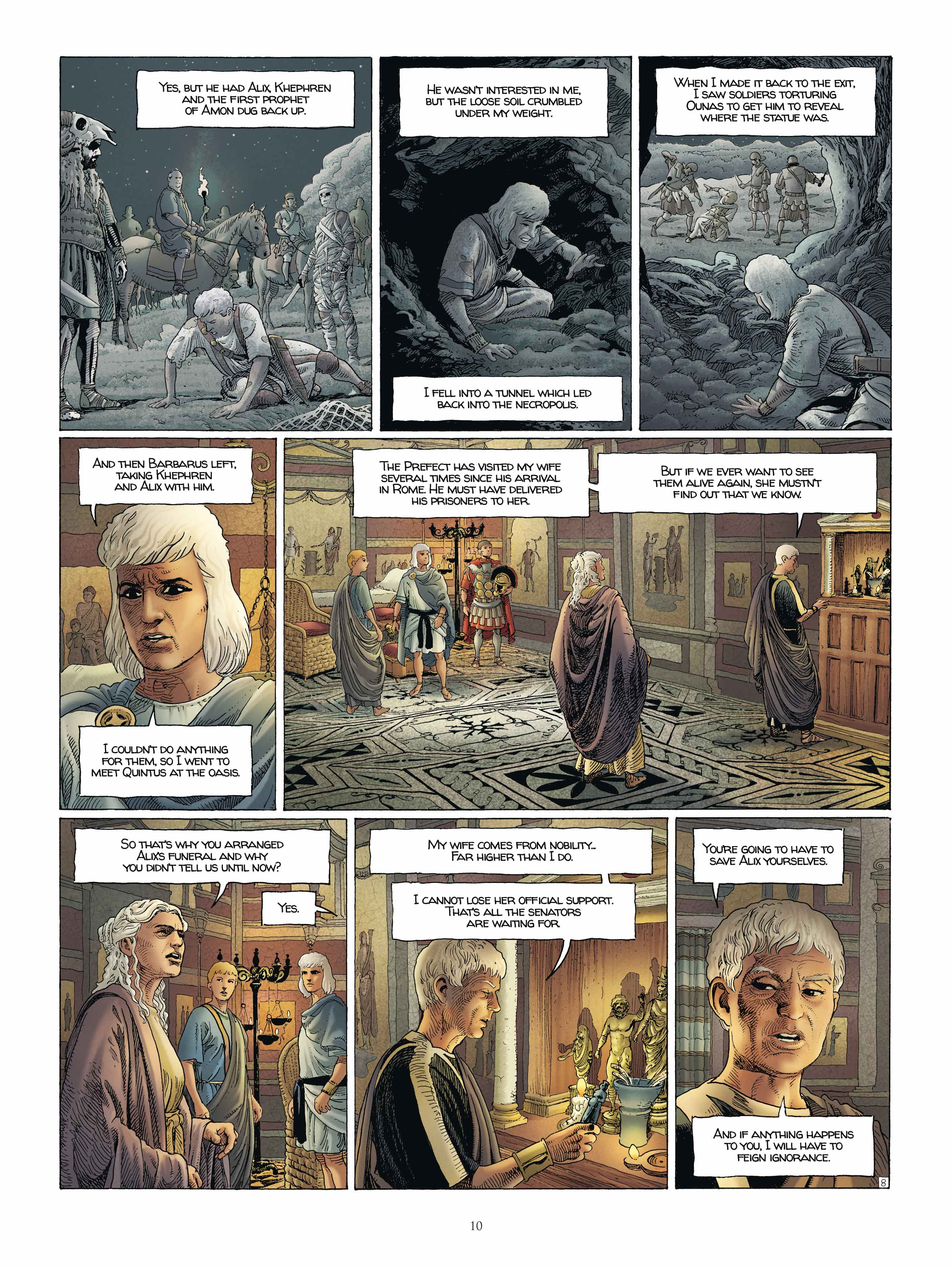 Read online Alix Senator comic -  Issue #7 - 11