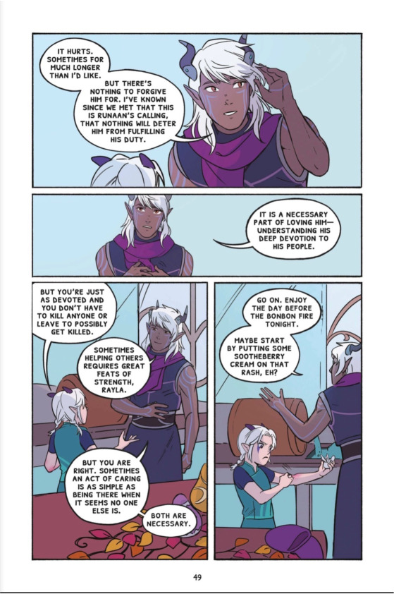 Read online The Dragon Prince: Bloodmoon Huntress comic -  Issue # TPB - 52