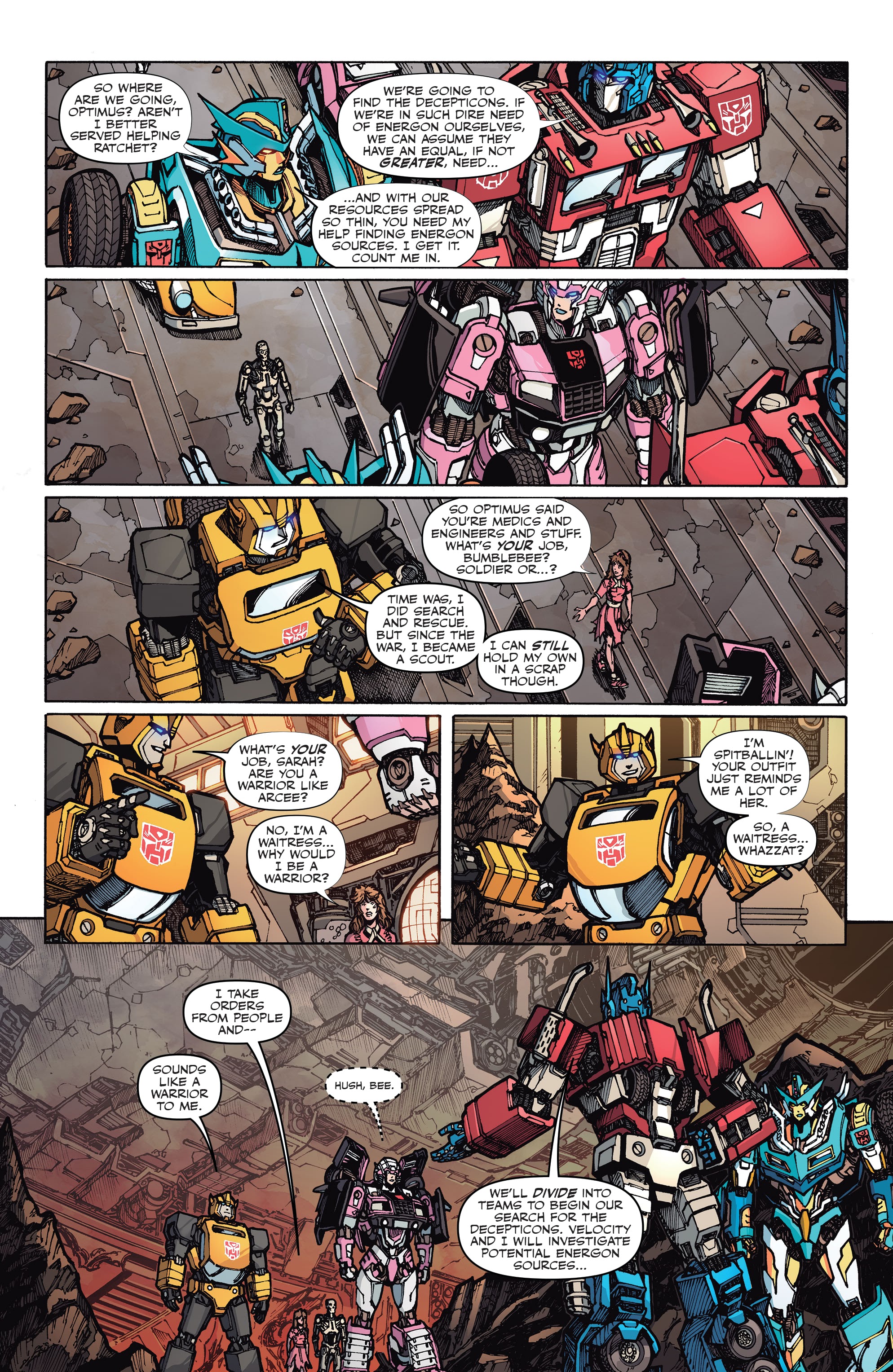 Read online Transformers vs. the Terminator comic -  Issue #3 - 6