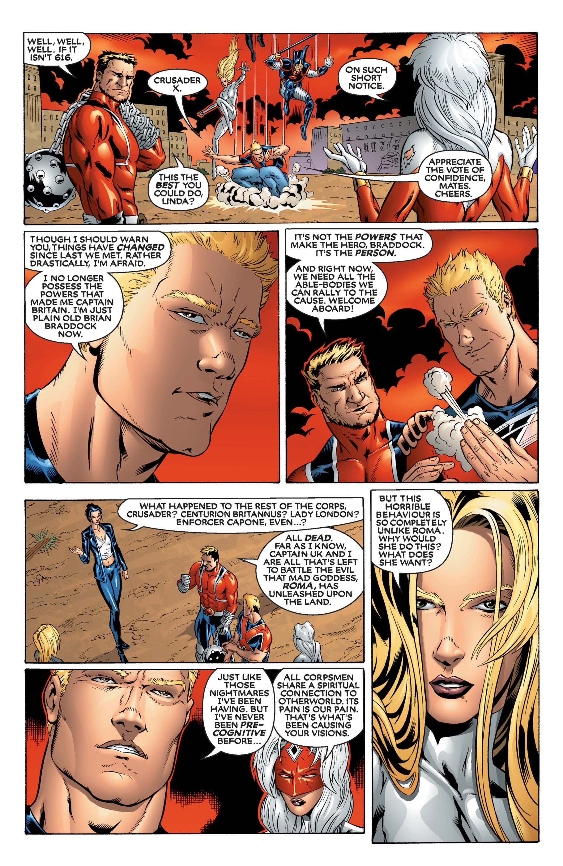 Read online Excalibur (2001) comic -  Issue #2 - 8