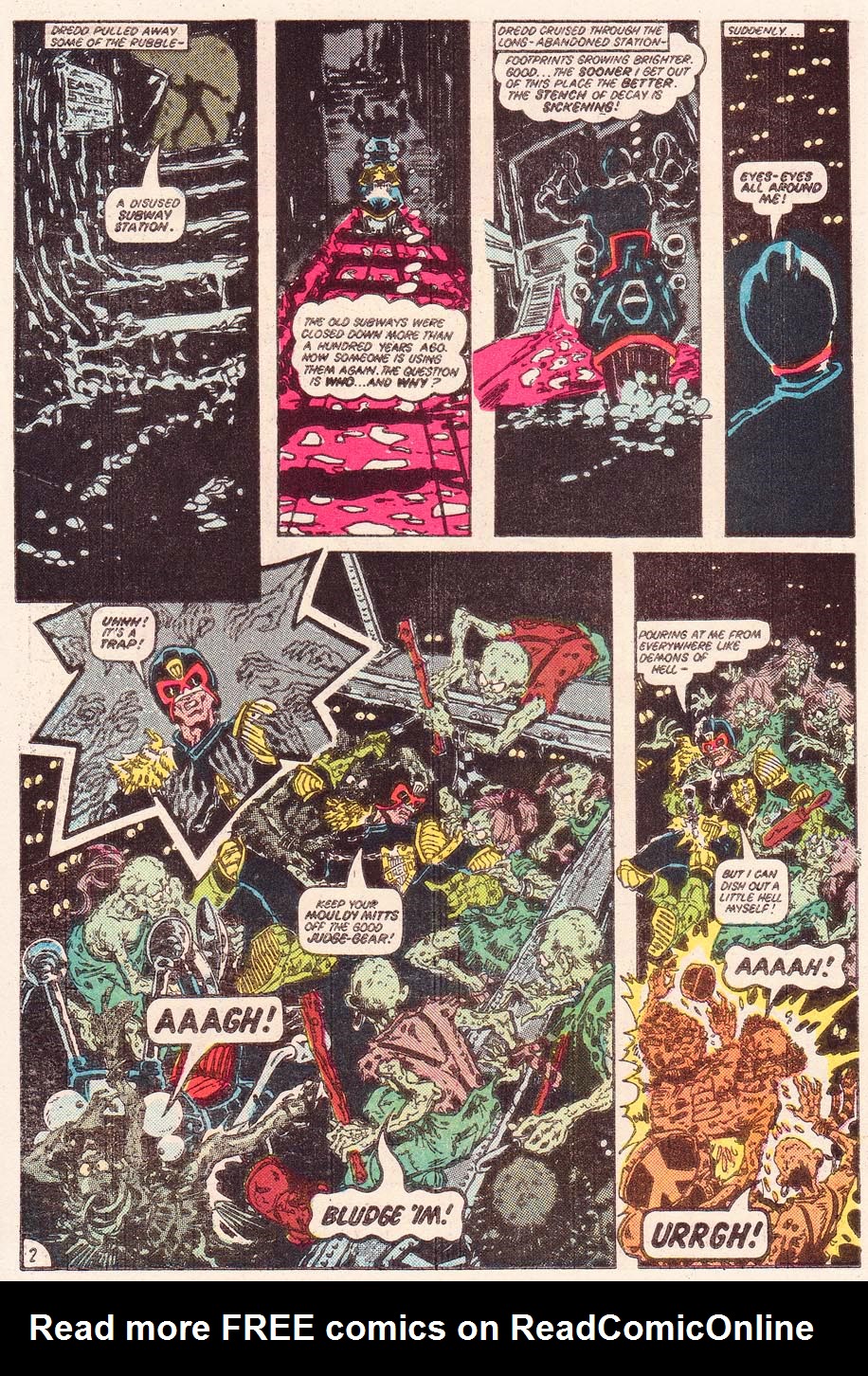 Read online Judge Dredd: The Early Cases comic -  Issue #4 - 22