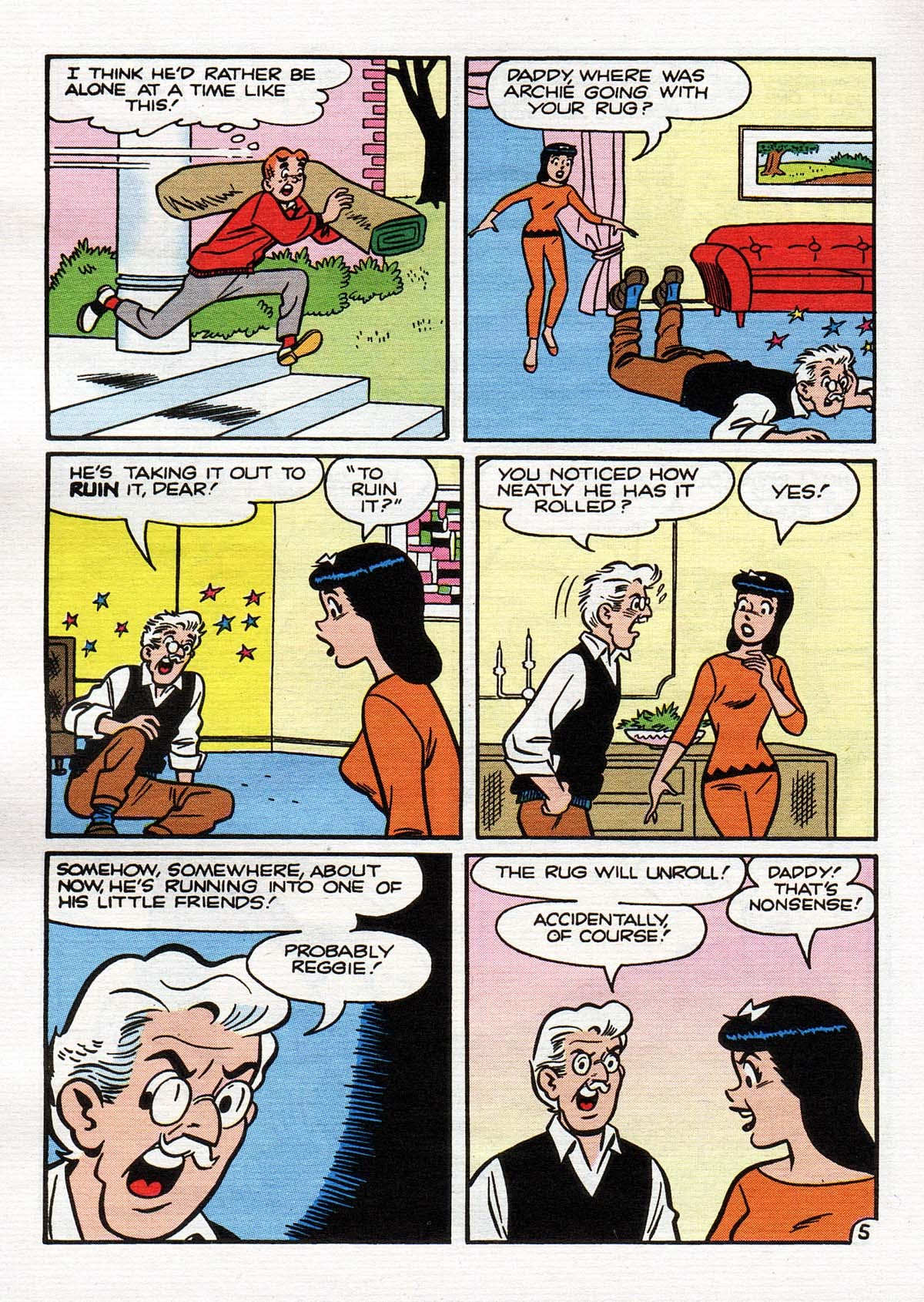 Read online Archie's Double Digest Magazine comic -  Issue #150 - 172